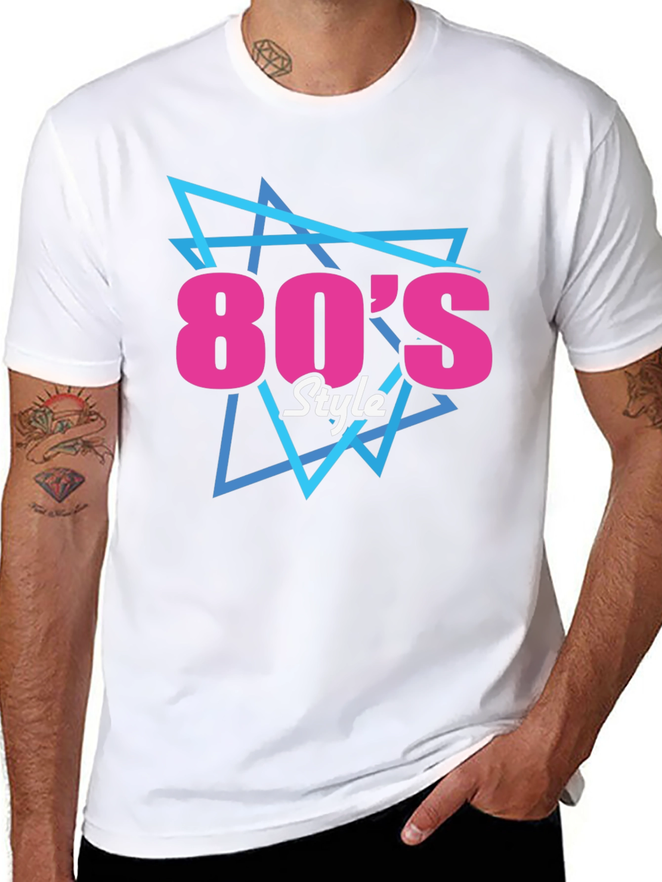 Retro 80s Style Graphic T-Shirt
