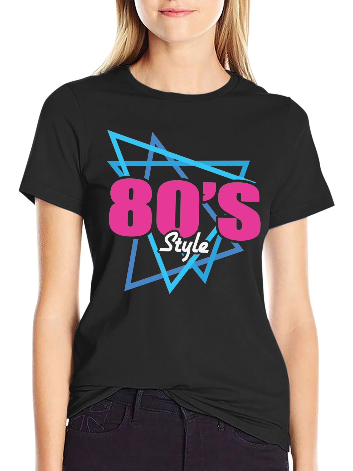 Retro 80s Style Graphic T-Shirt