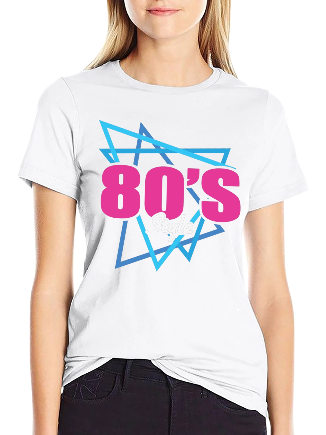 Retro 80s Style Graphic T-Shirt