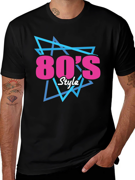 Retro 80s Style Graphic T-Shirt