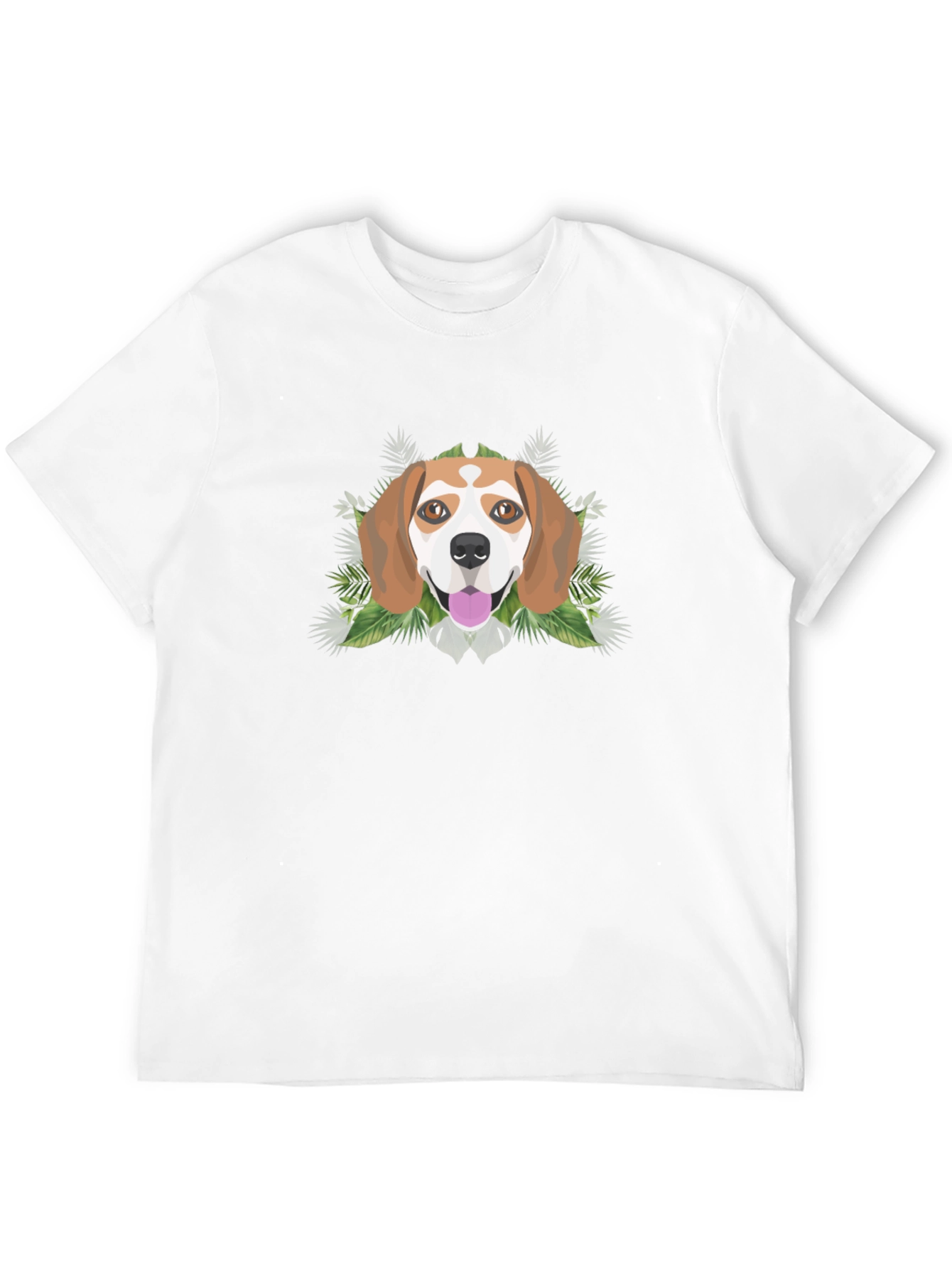 Dog Graphic Tee - Mens Black T-Shirt