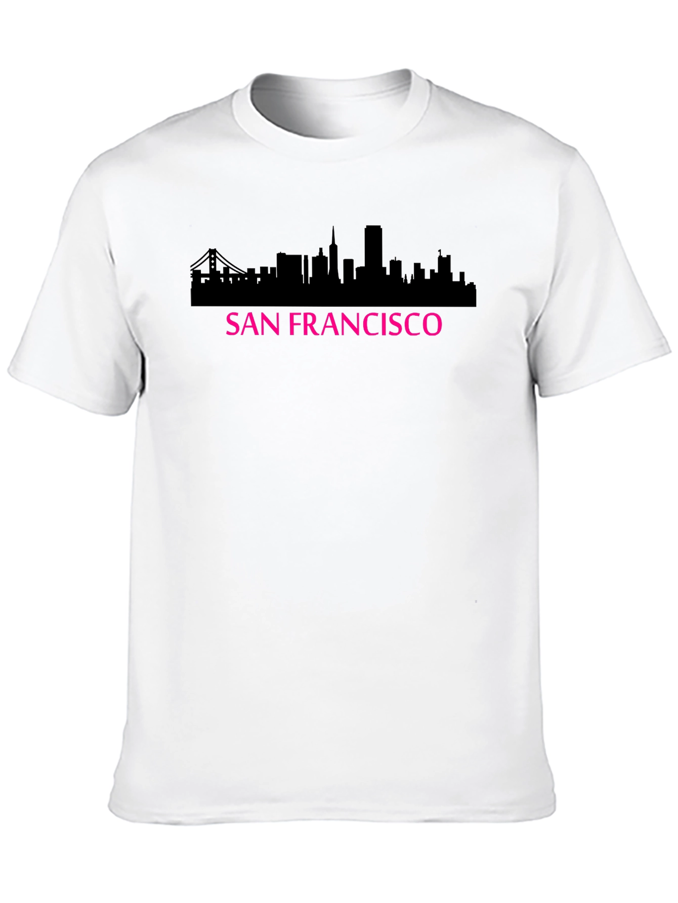 San Francisco Skyline Graphic Tee - Black