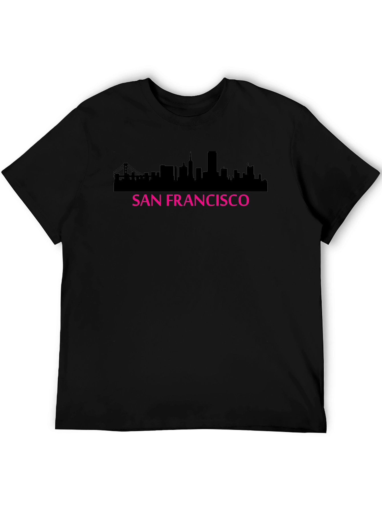 San Francisco Skyline Graphic Tee - Black