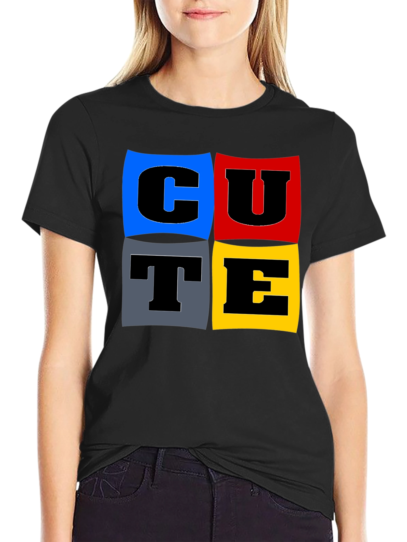 CUTE Graphic Tee - Fun & Stylish!