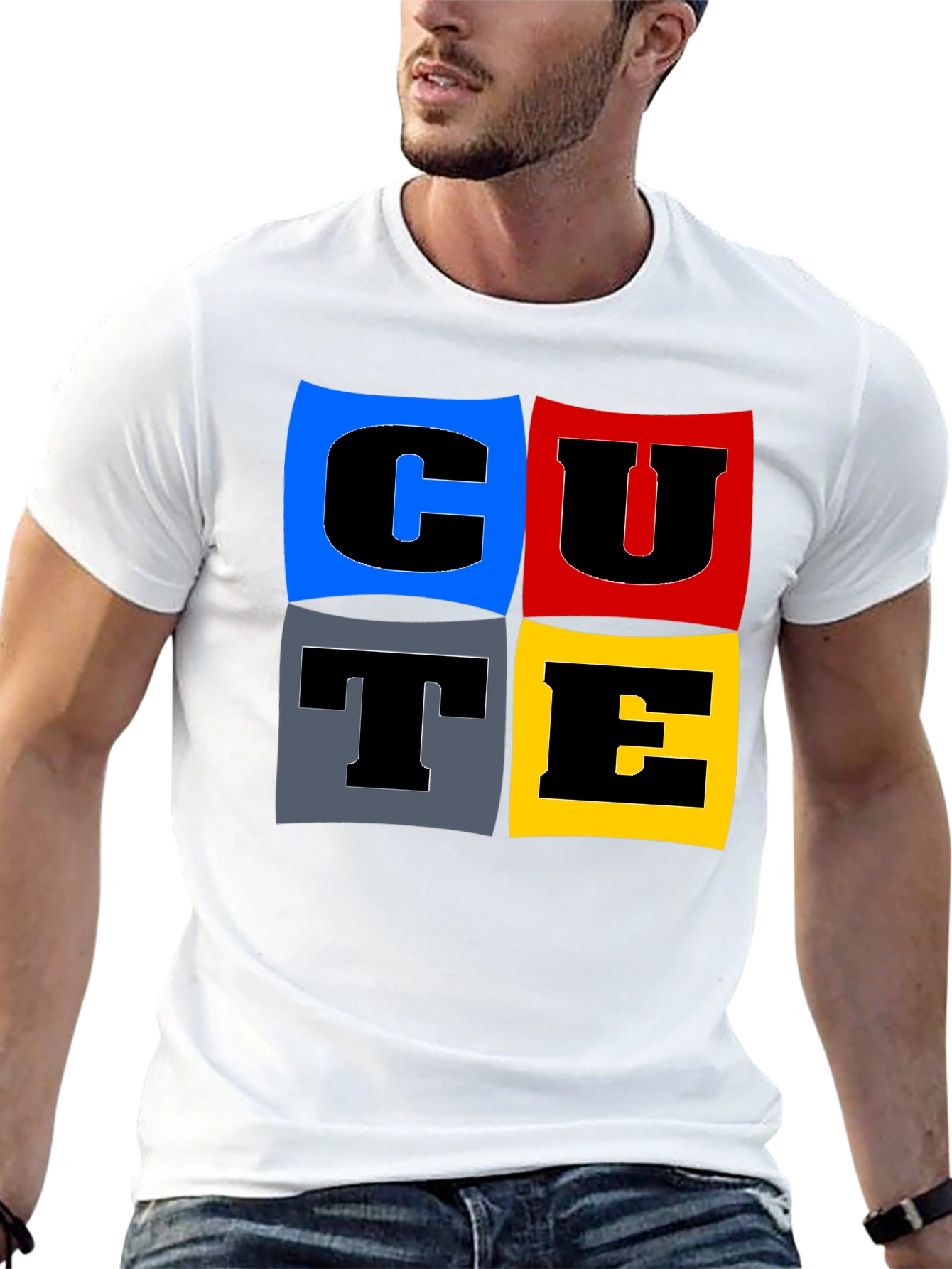 CUTE Graphic Tee - Fun & Stylish!