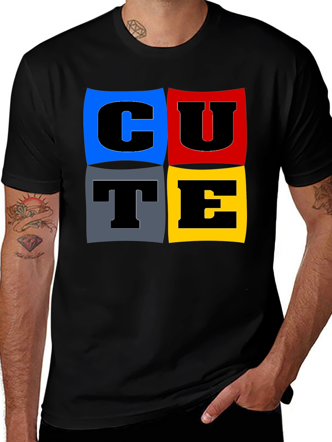 CUTE Graphic Tee - Fun & Stylish!