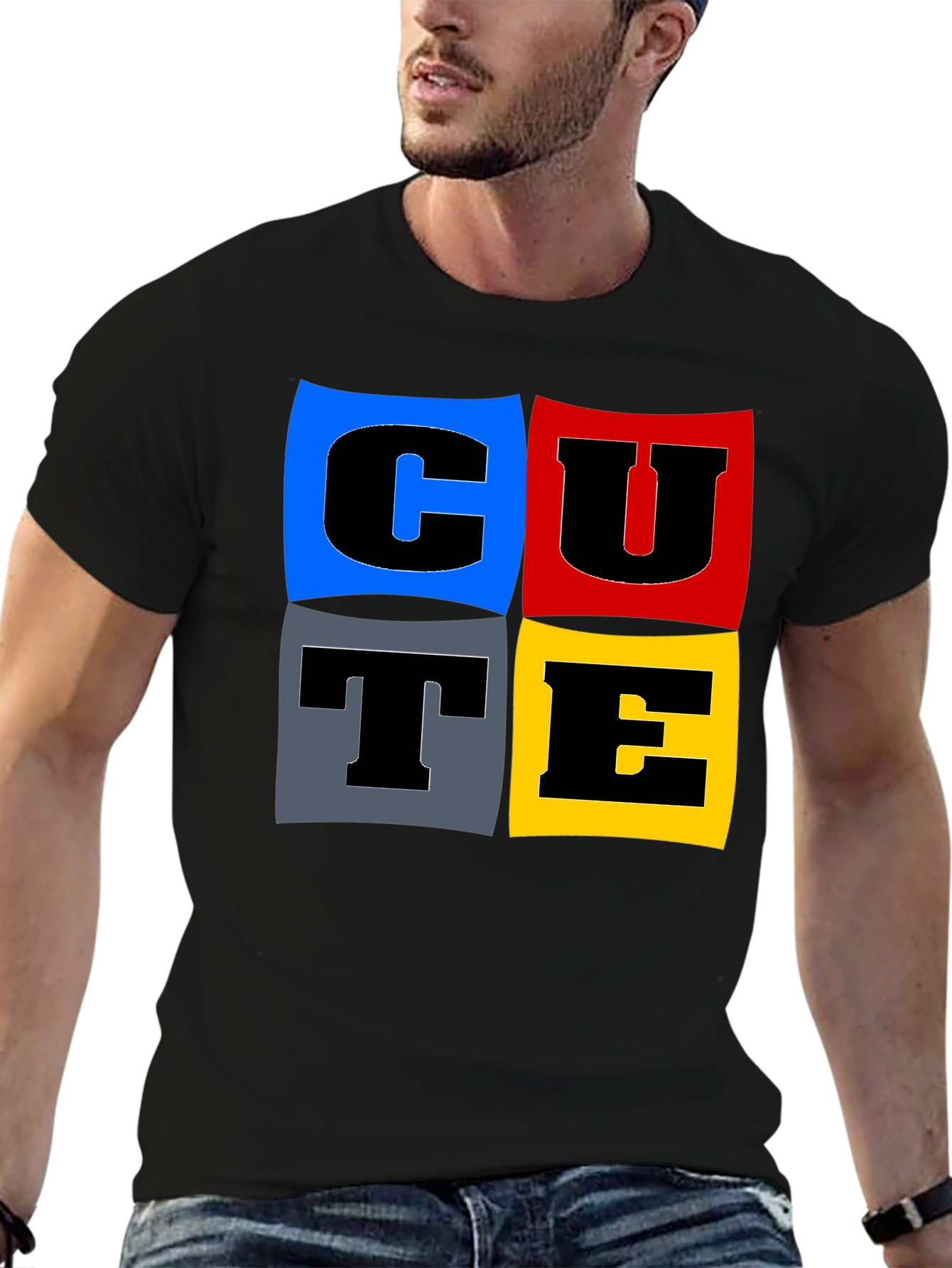 CUTE Graphic Tee - Fun & Stylish!