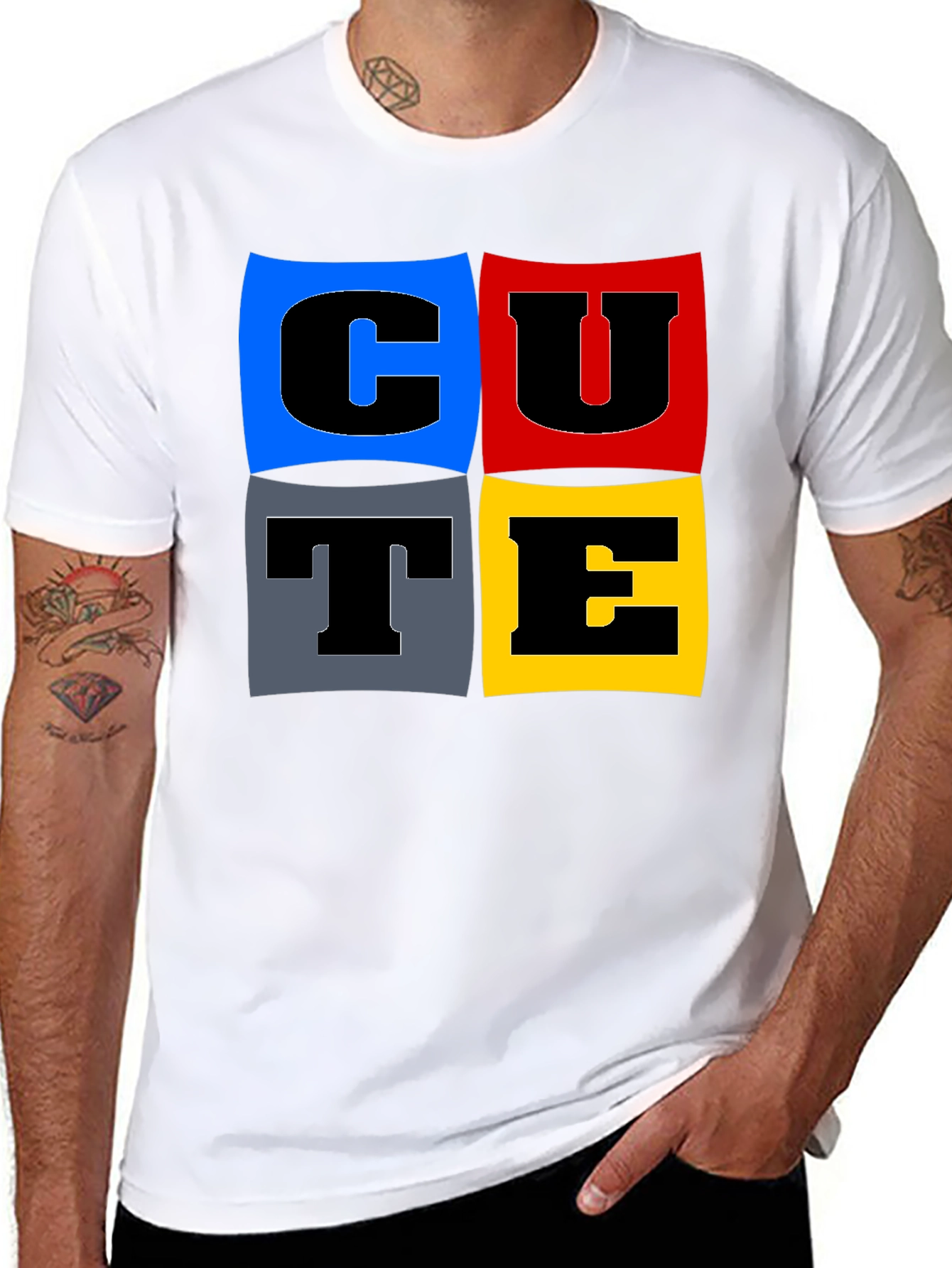 CUTE Graphic Tee - Fun & Stylish!