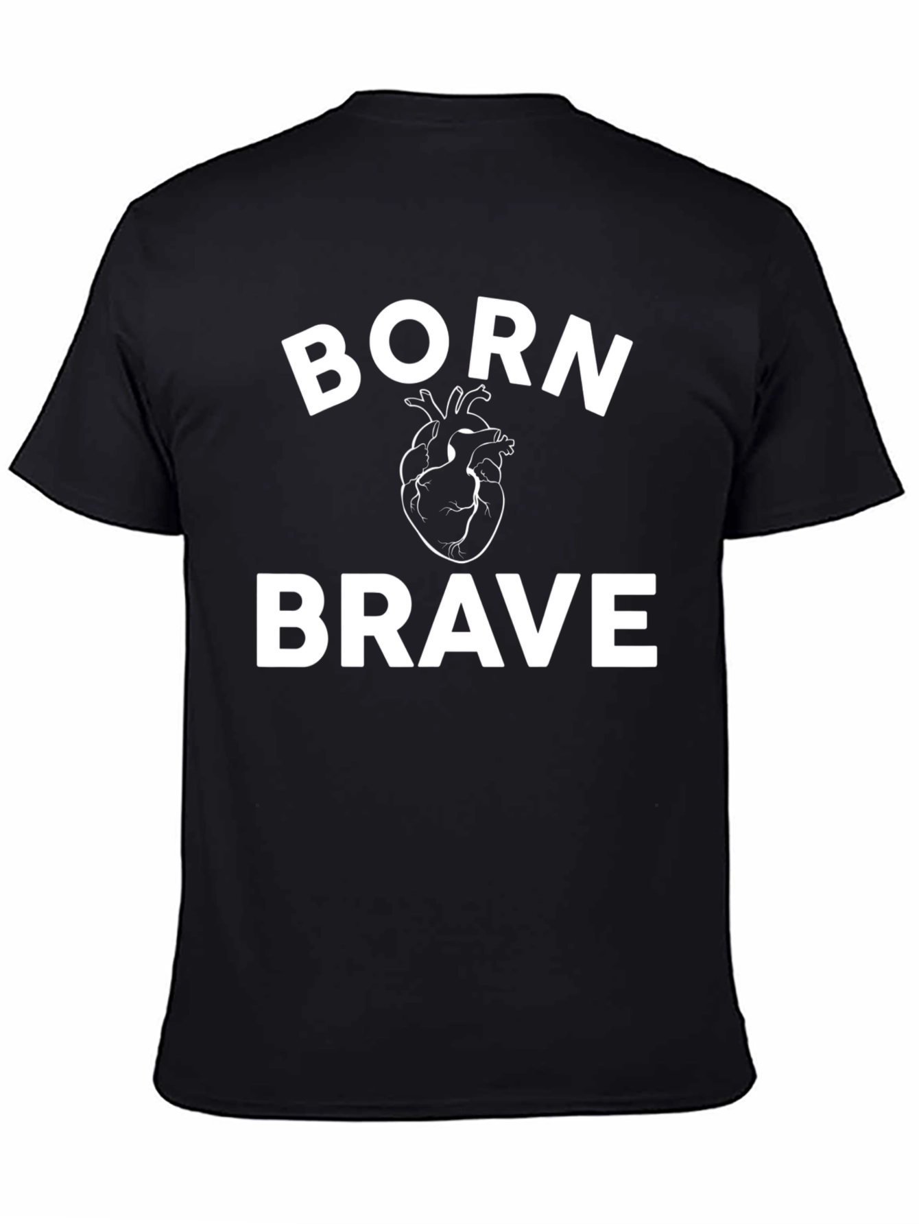 Born Brave Graphic Tee - Soft Cotton Blend