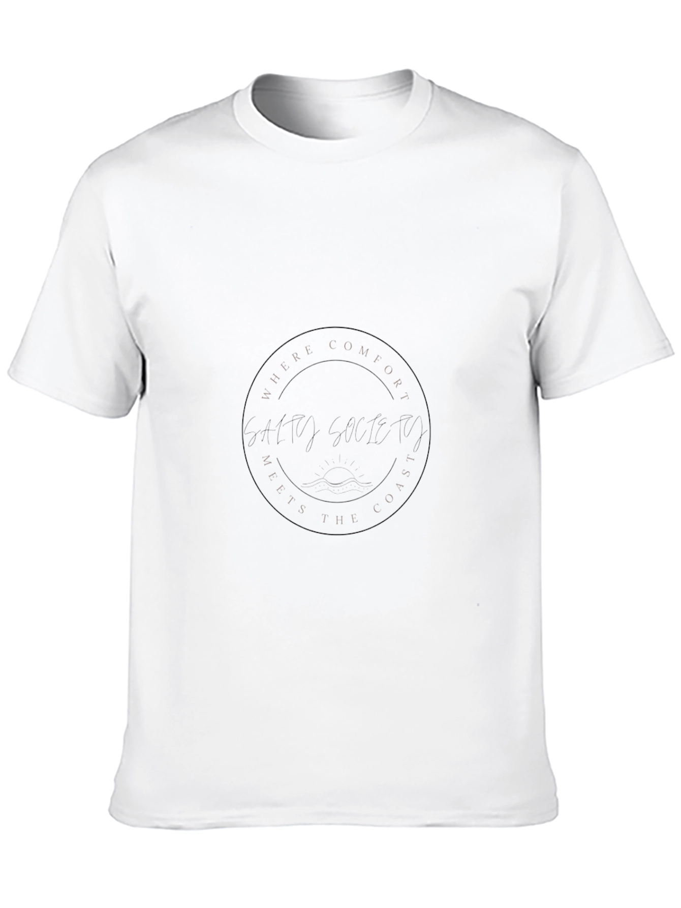 Stylish Black Comfort Tee