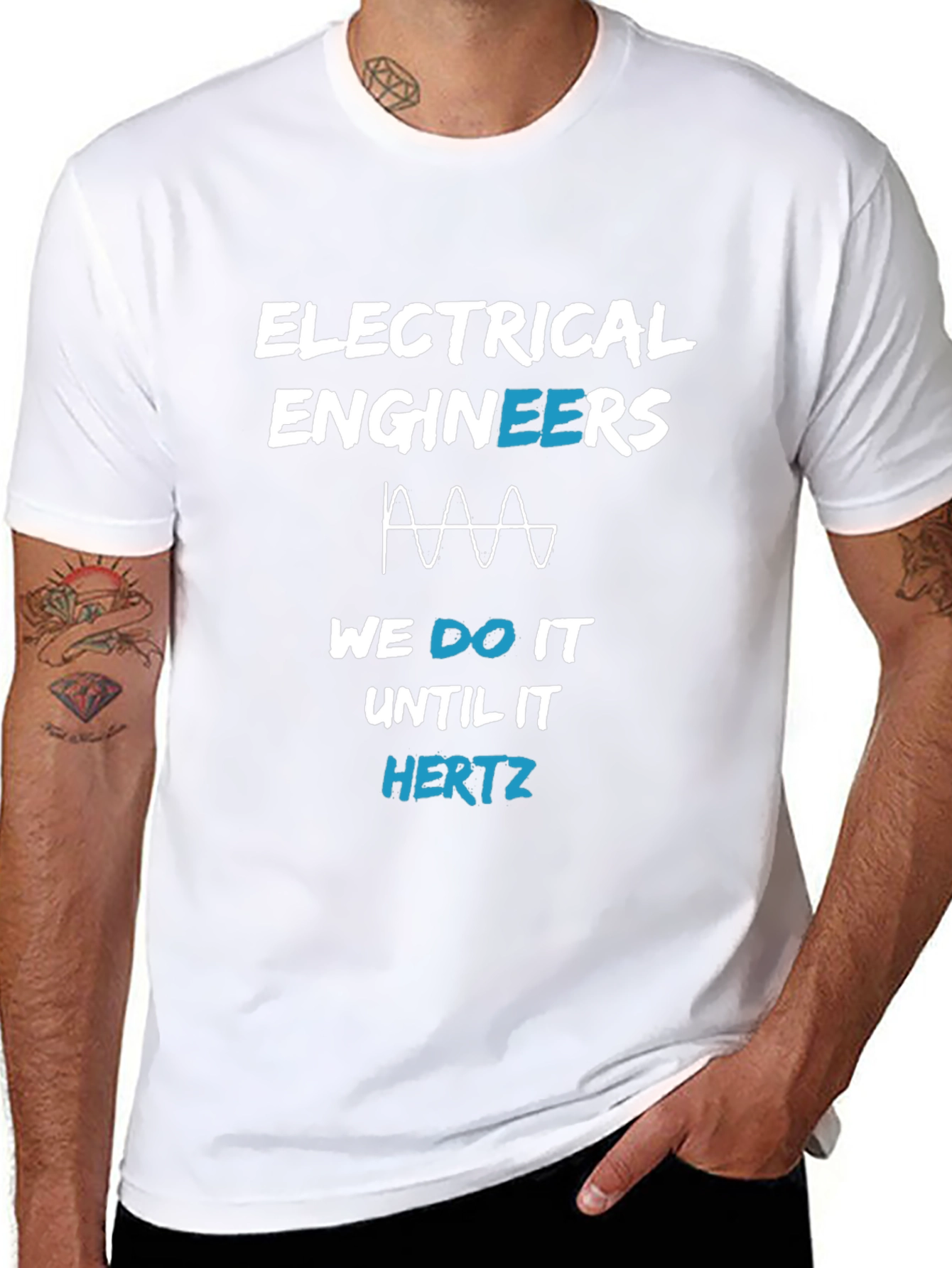 Electrical Engineer T-Shirt - Until It Hertz