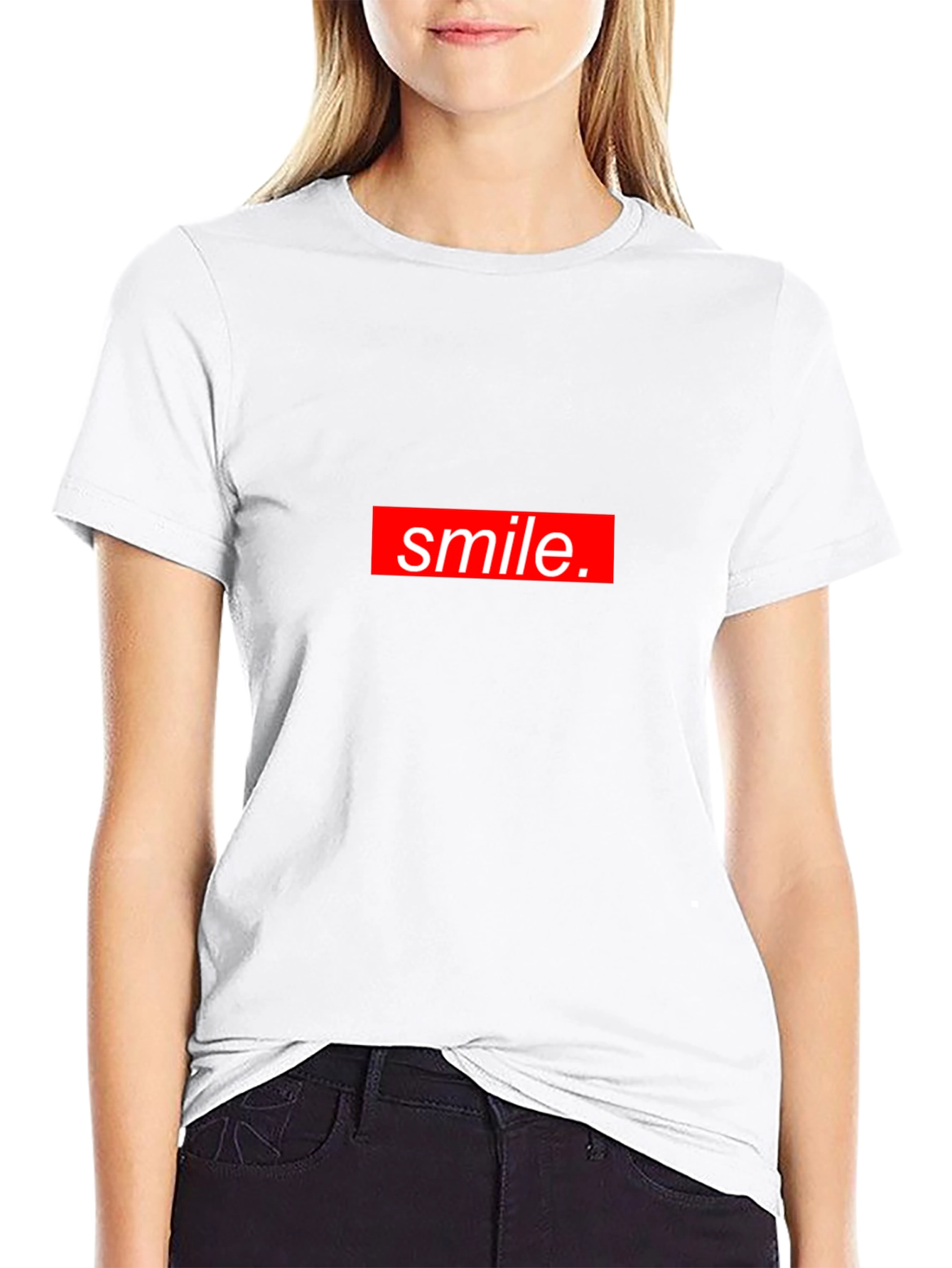 Smile Graphic Tee - Trendy Streetwear