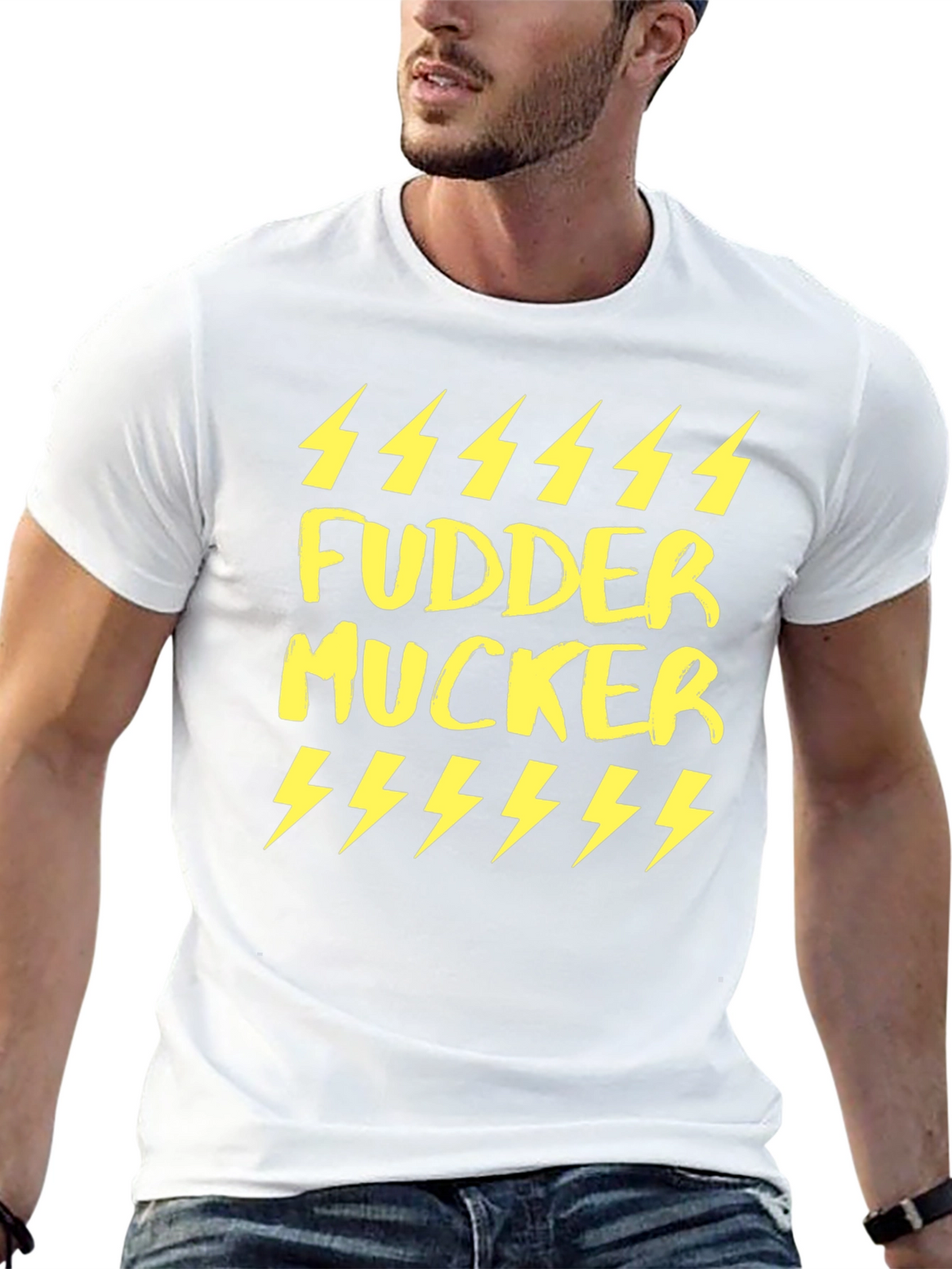 Fudder Mucker Graphic T-Shirt - Black