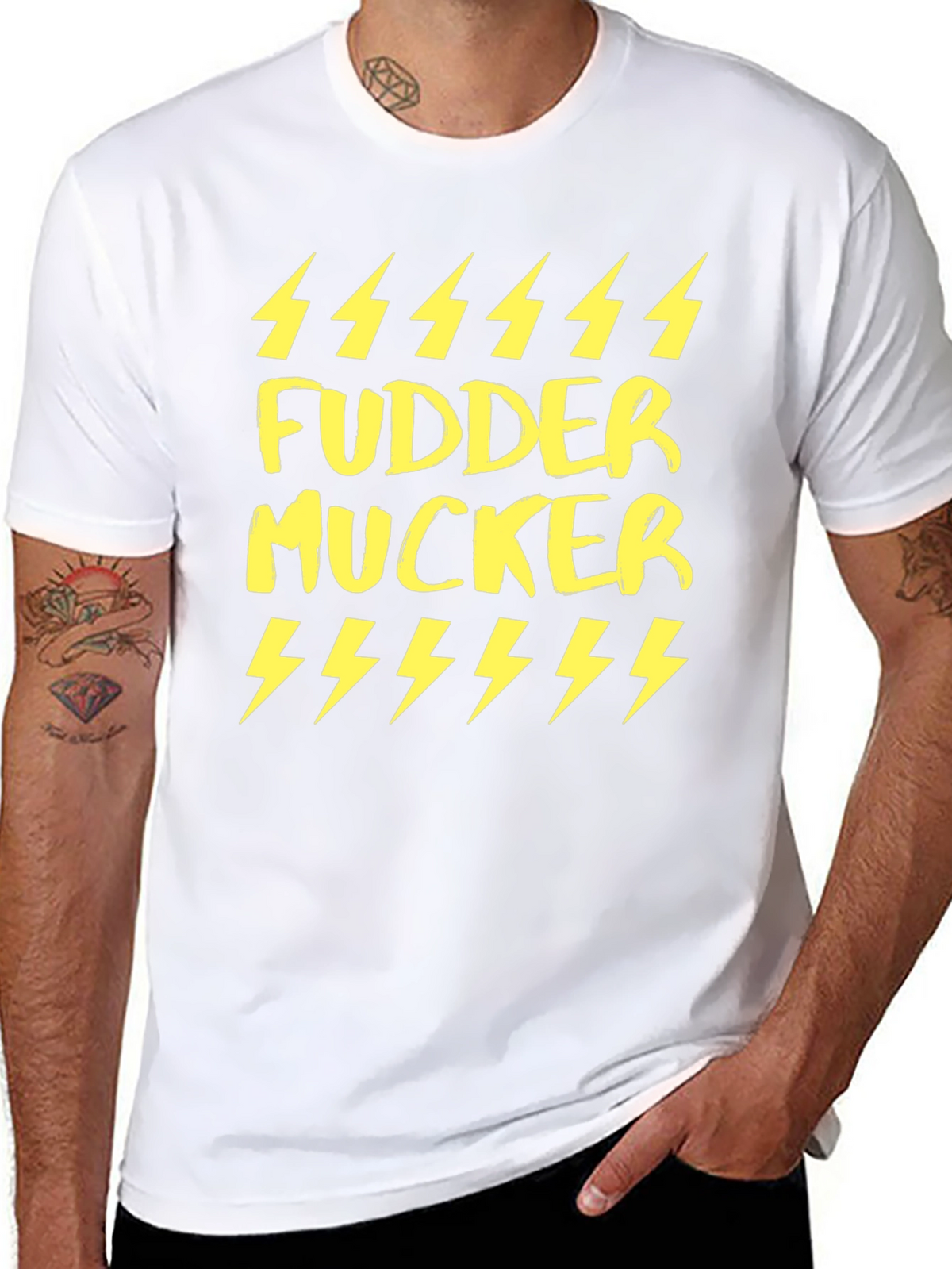 Fudder Mucker Graphic T-Shirt - Black