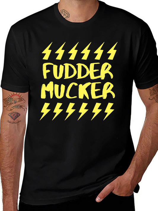 Fudder Mucker Graphic T-Shirt - Black
