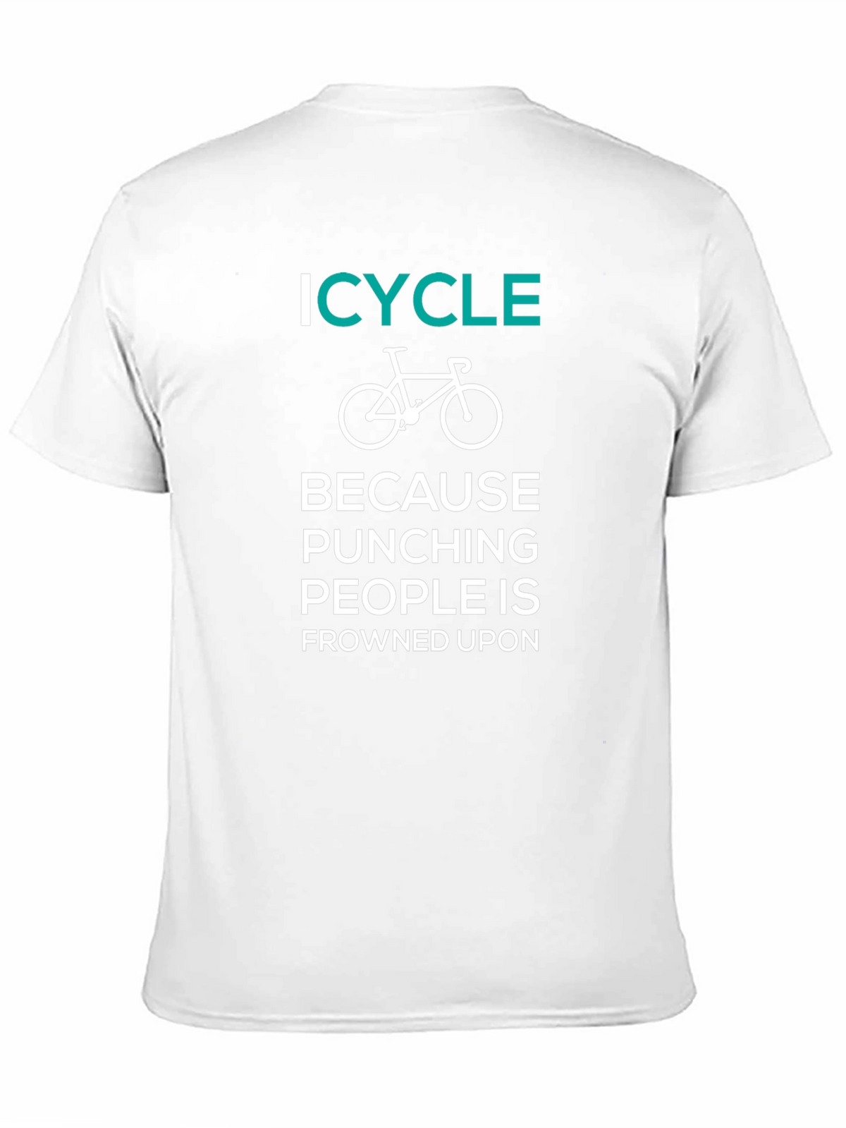 ICYCLE Because Punching People Is Frowned Upon T-Shirt