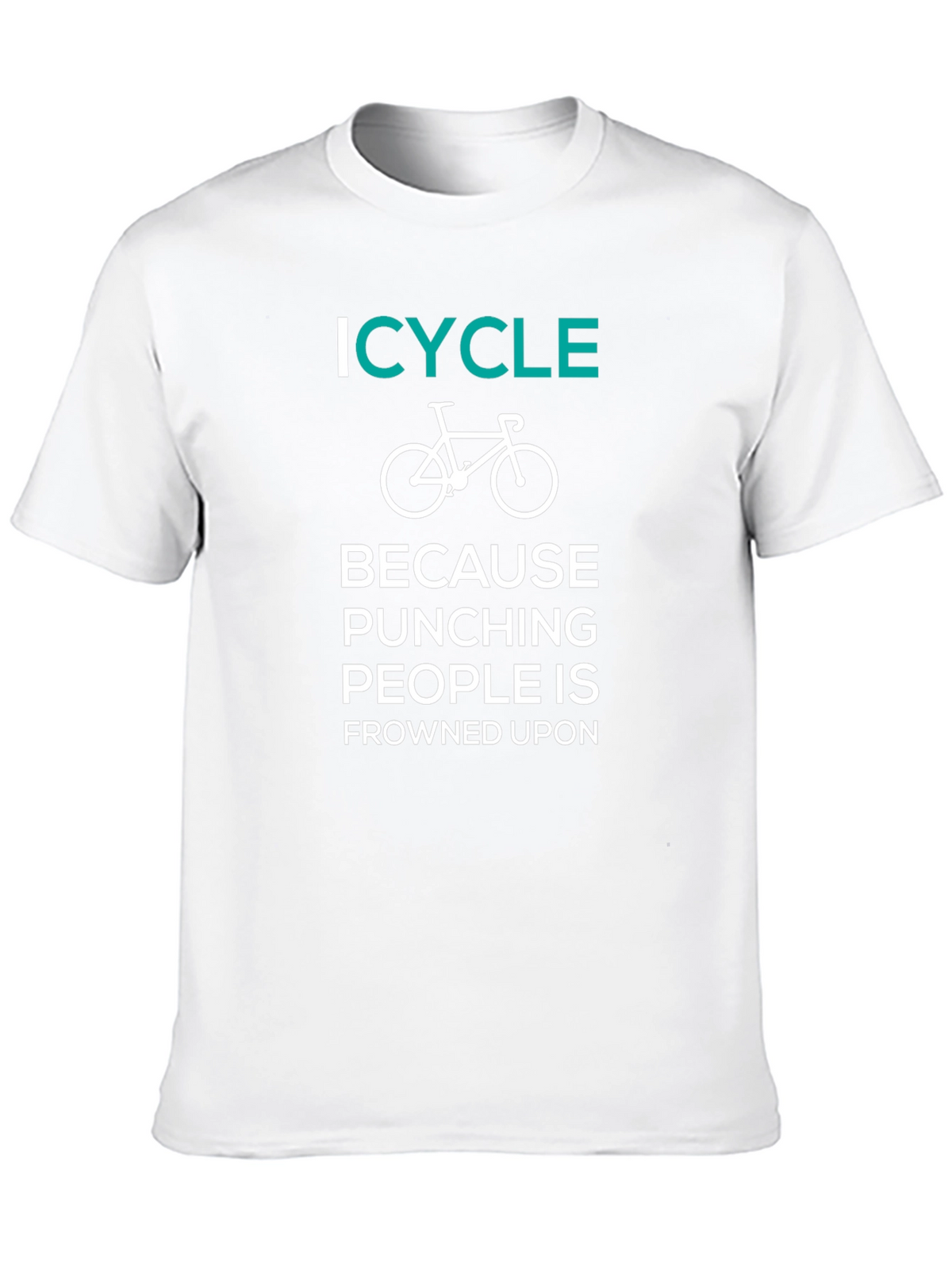 ICYCLE Because Punching People Is Frowned Upon T-Shirt