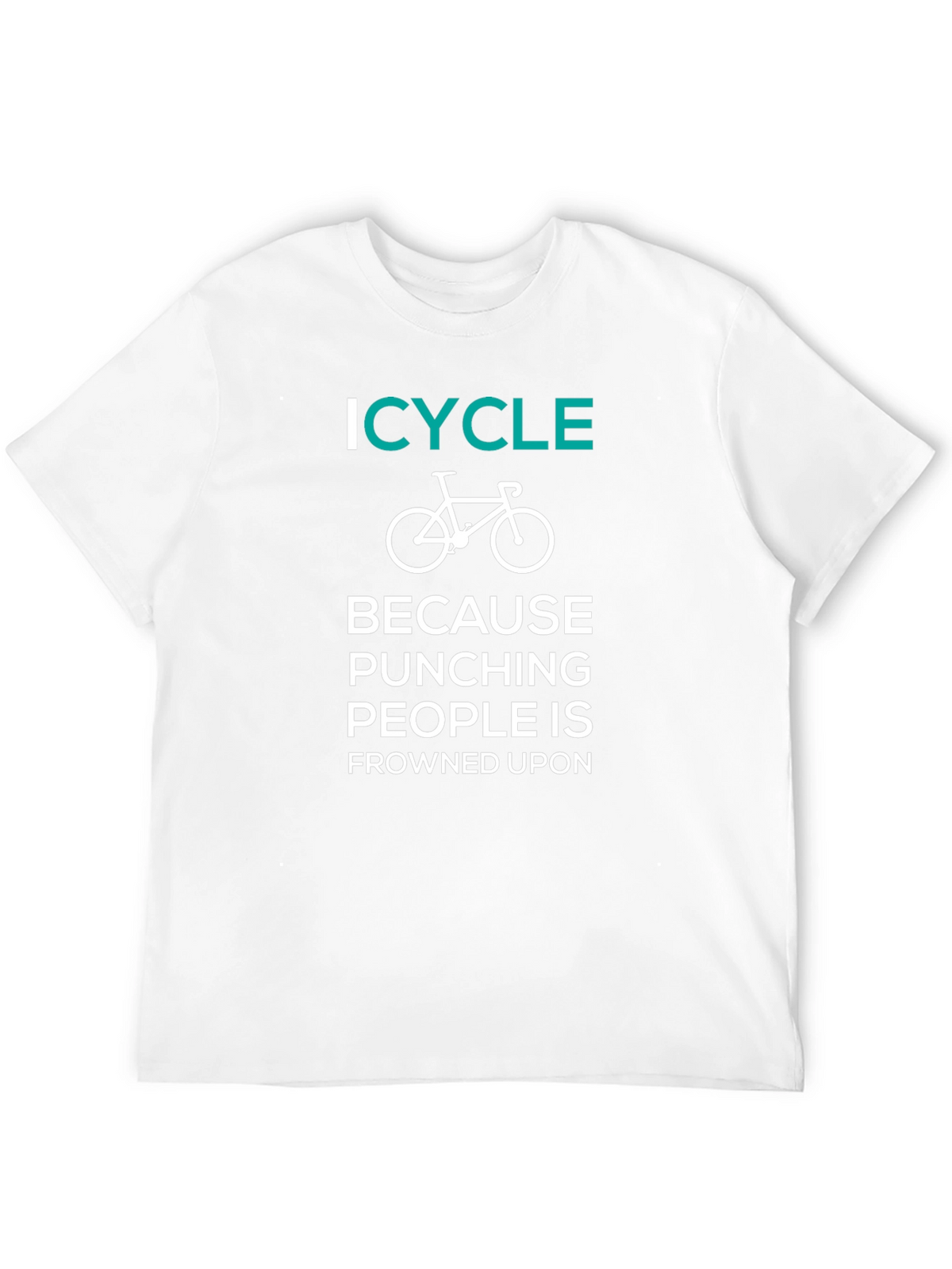 ICYCLE Because Punching People Is Frowned Upon T-Shirt