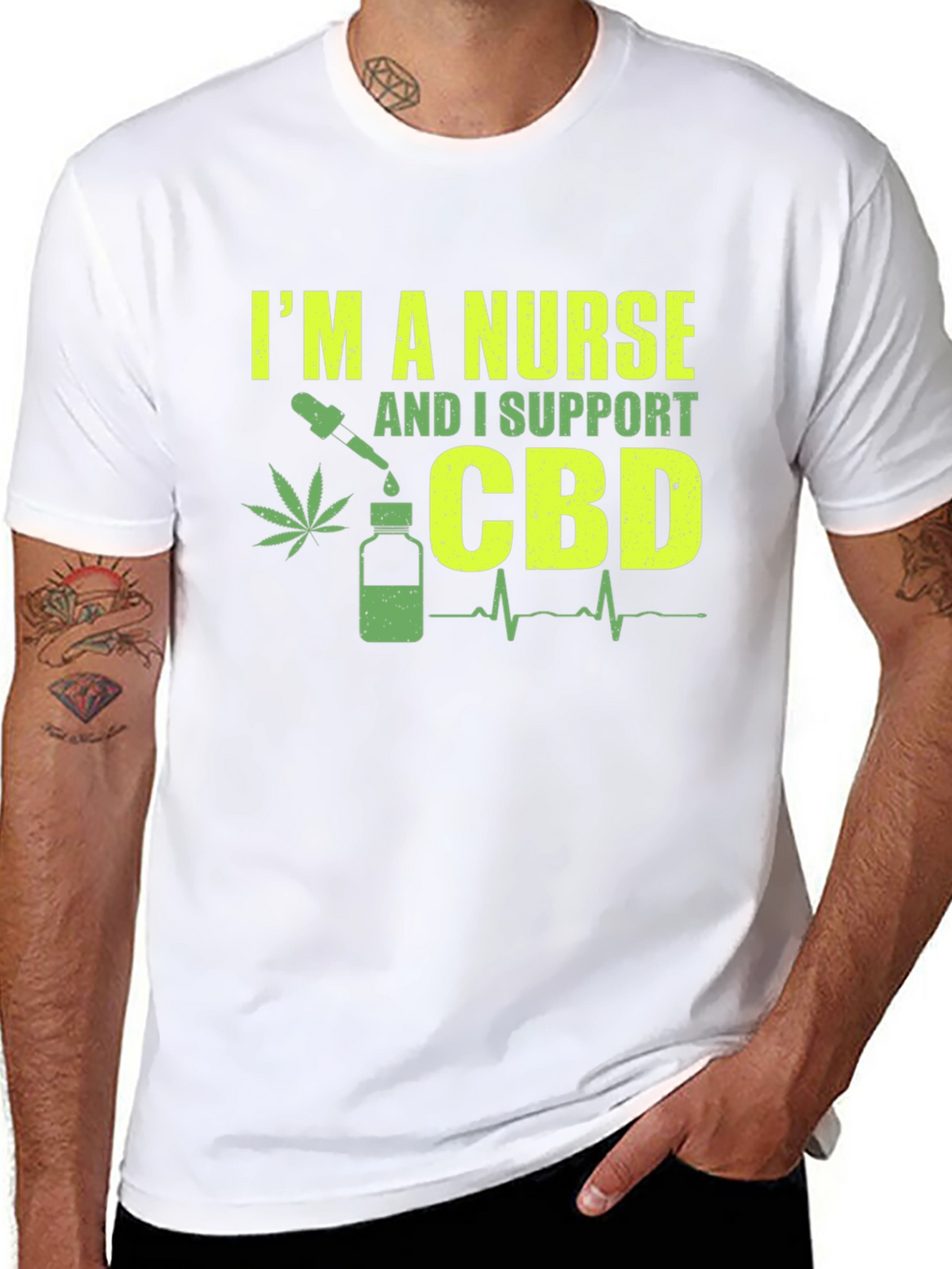 Im a Nurse CBD Support T-Shirt