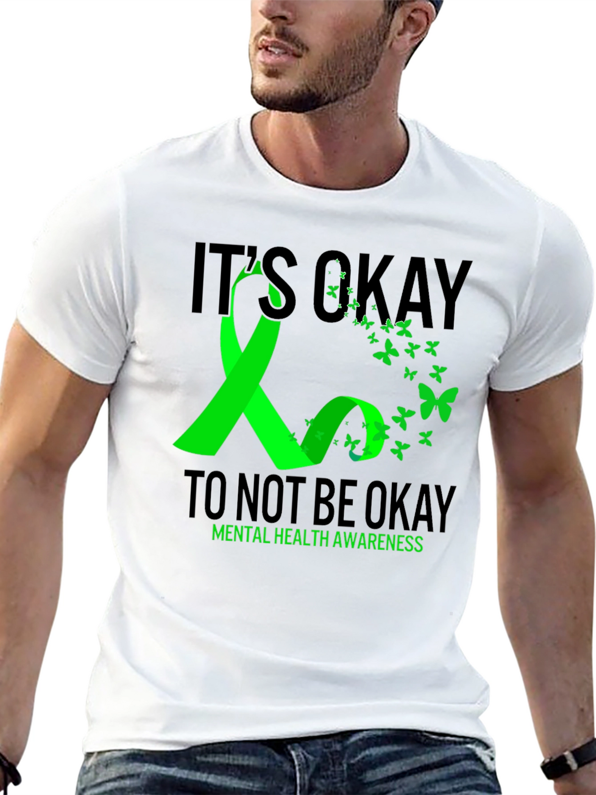 Its Okay To Not Be Okay Mental Health T-Shirt