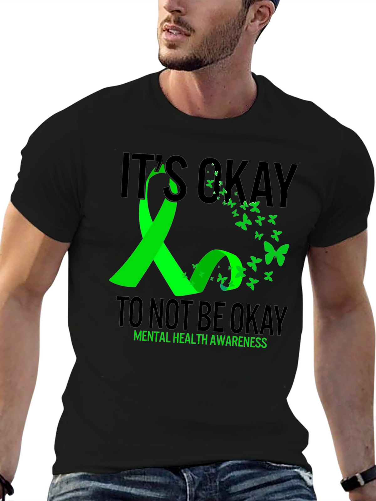Its Okay To Not Be Okay Mental Health T-Shirt