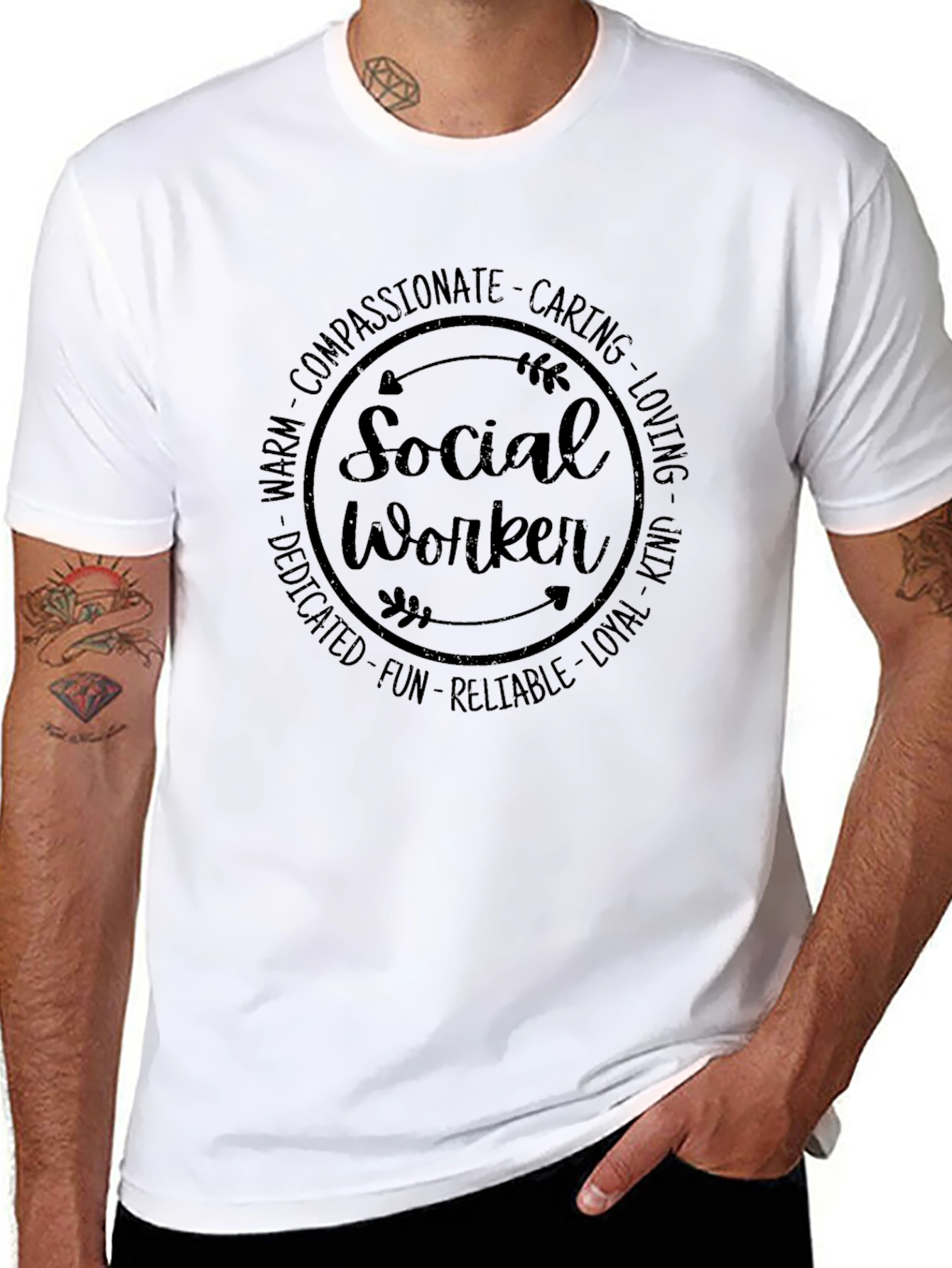 Social Worker Compassionate Caring T-Shirt