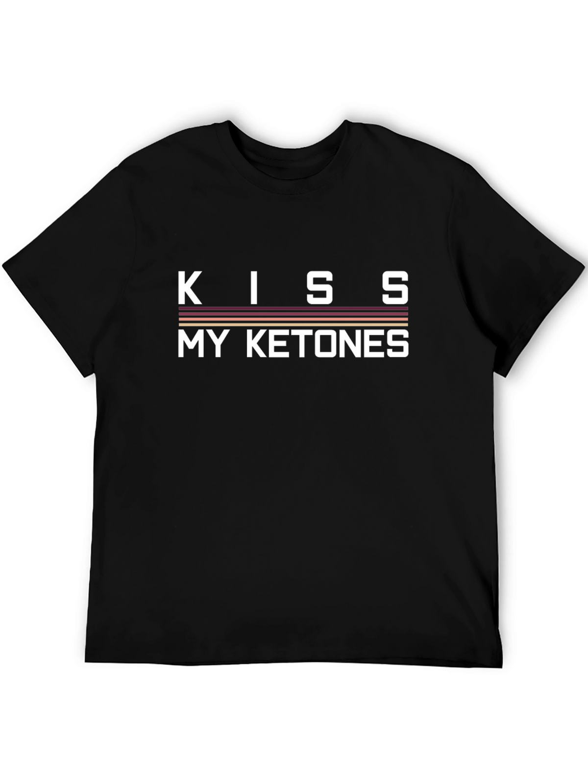 Kiss My Ketones Funny Keto Diet T-Shirt