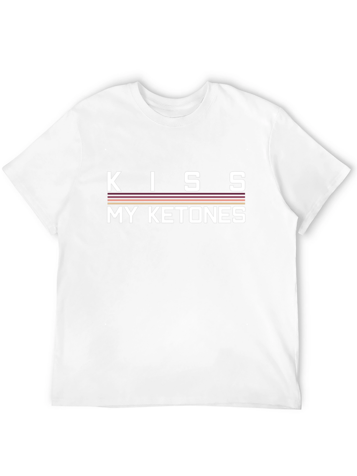 Kiss My Ketones Funny Keto Diet T-Shirt