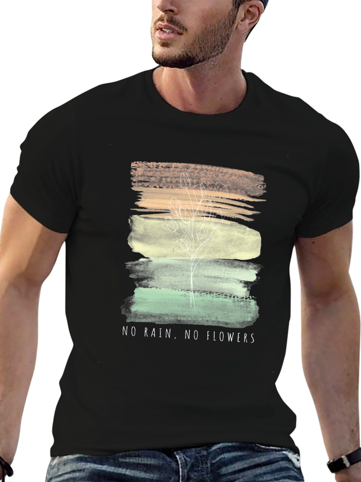 No Rain No Flowers Graphic Tee