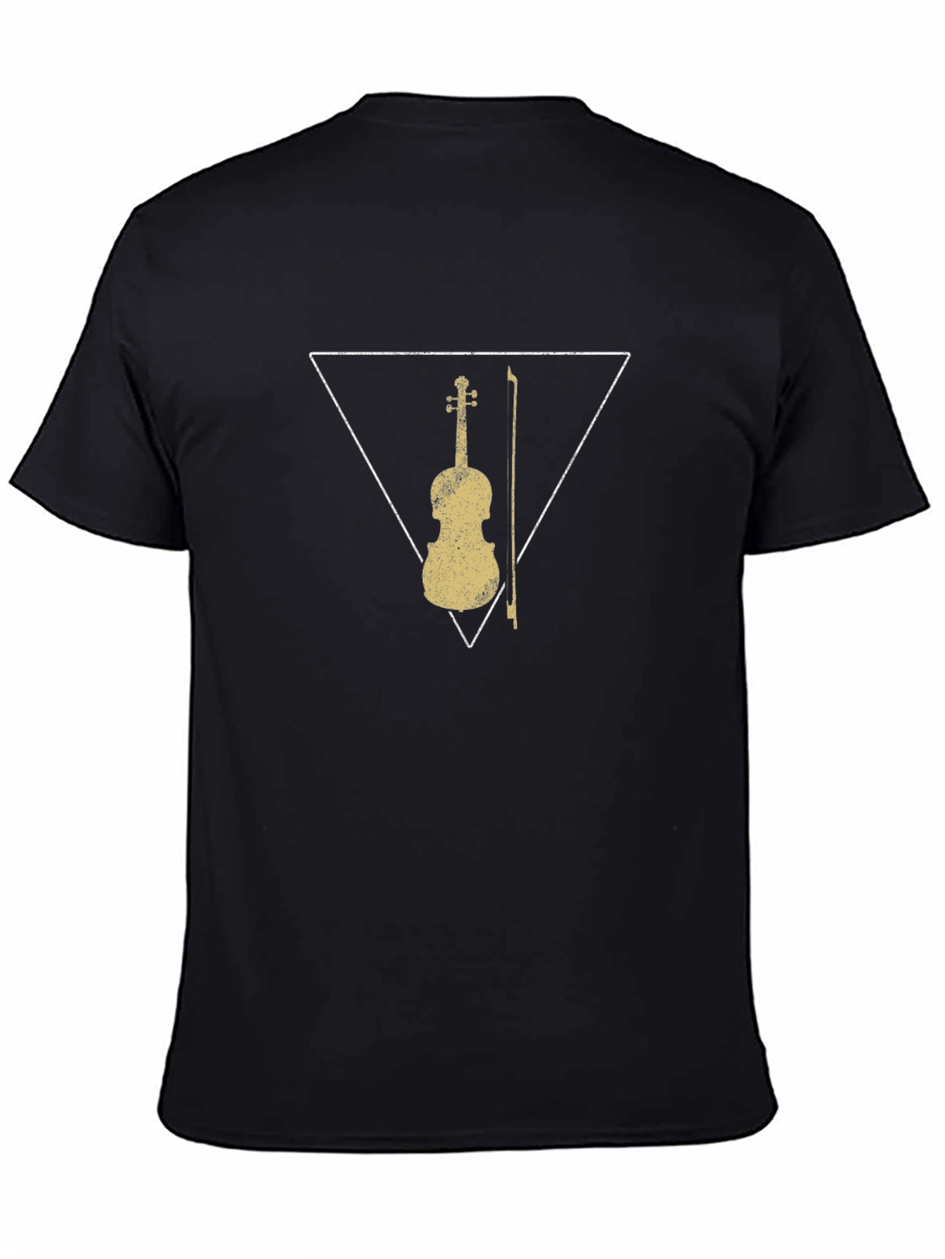 Violin Graphic Tee - Music Lovers Shirt