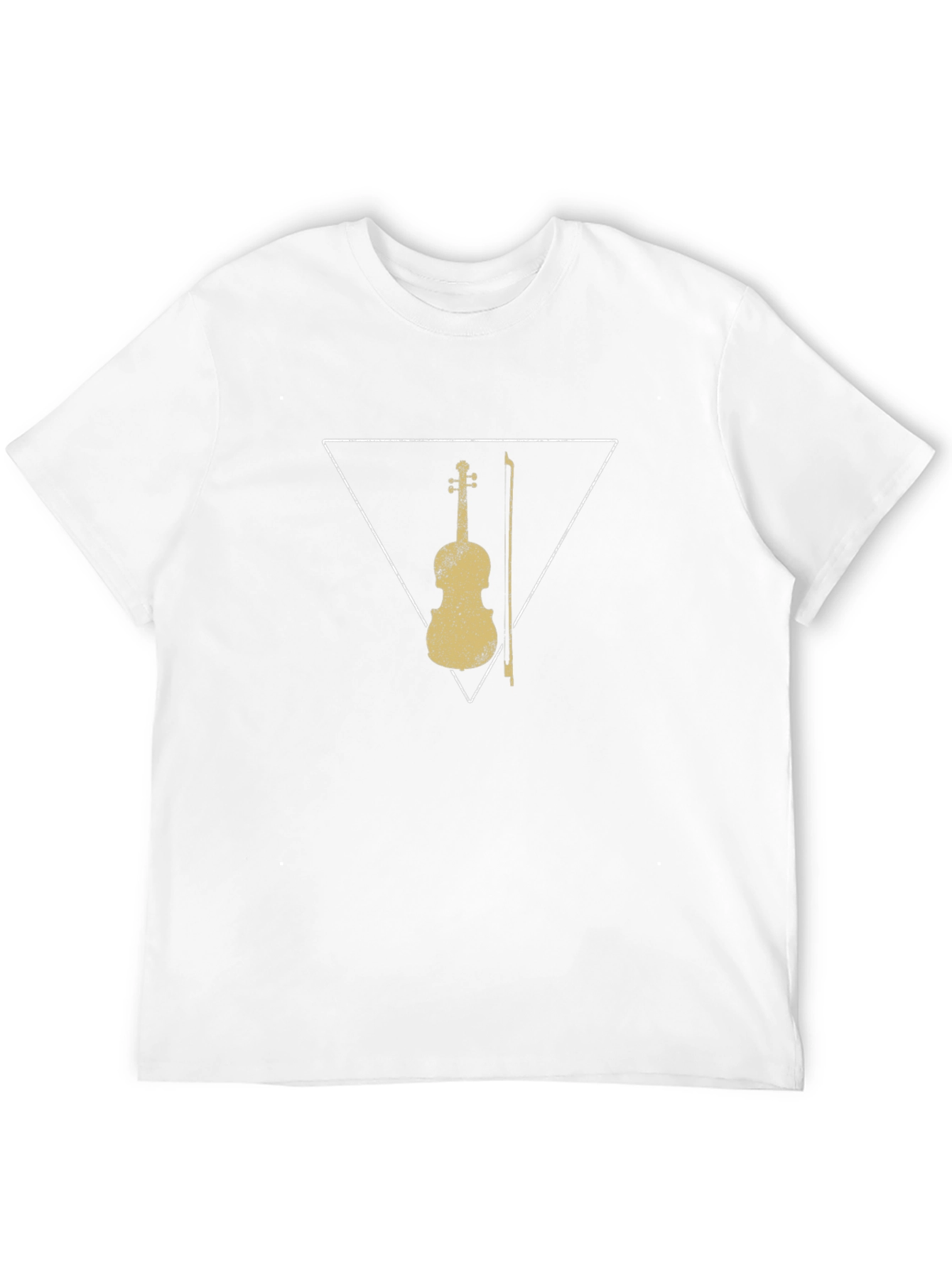 Violin Graphic Tee - Music Lovers Shirt