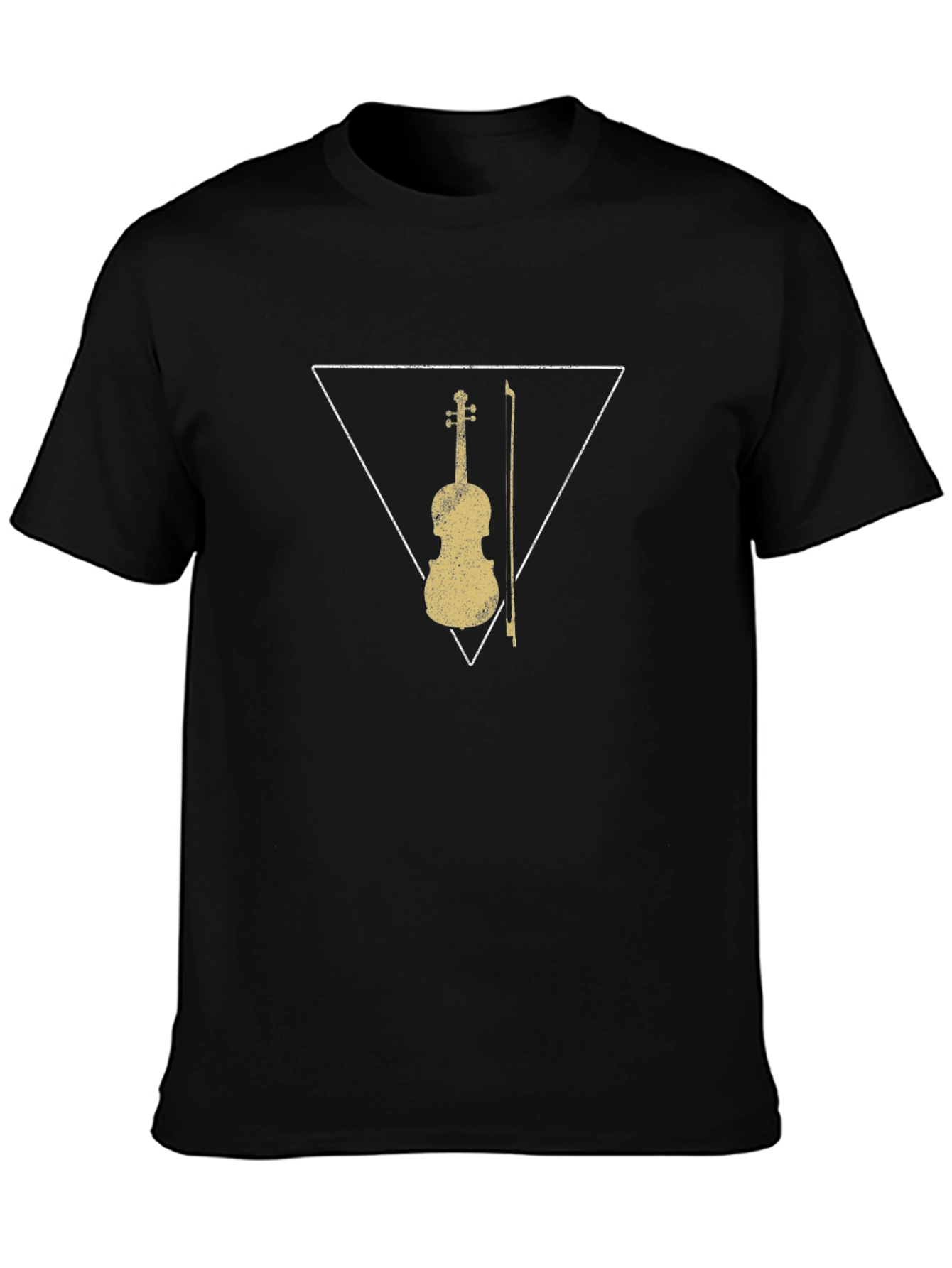 Violin Graphic Tee - Music Lovers Shirt