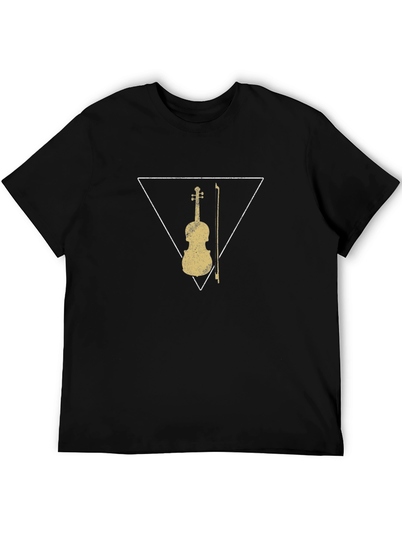 Violin Graphic Tee - Music Lovers Shirt