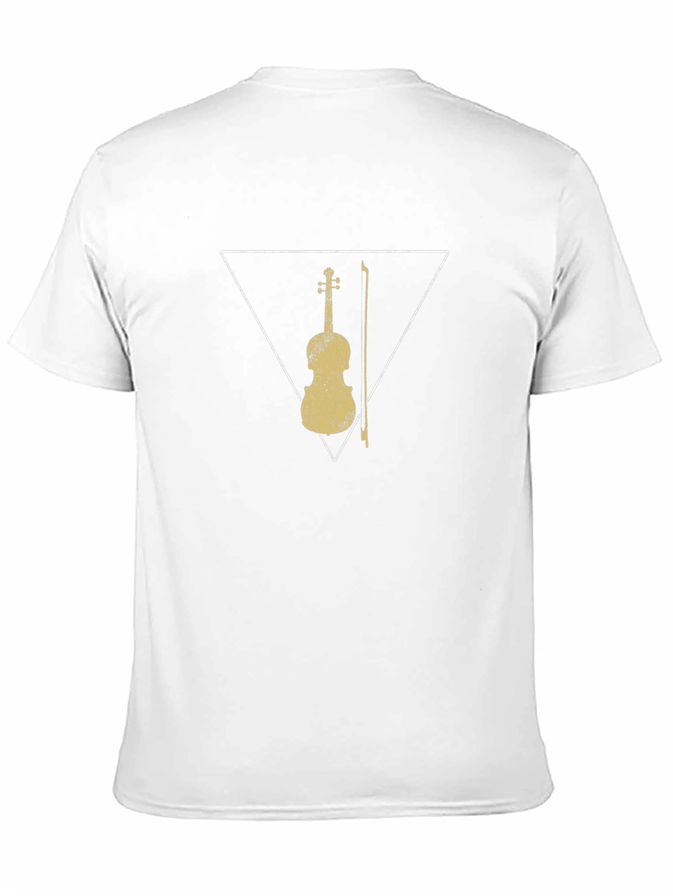 Violin Graphic Tee - Music Lovers Shirt