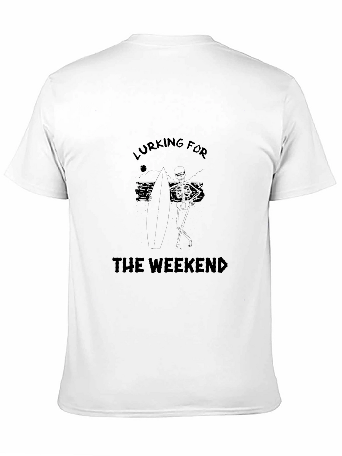 Lurking for the Weekend Black T-Shirt