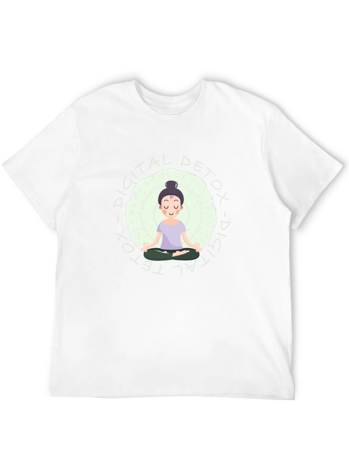 Digital Detox Meditation T-Shirt - Relax & Unplug