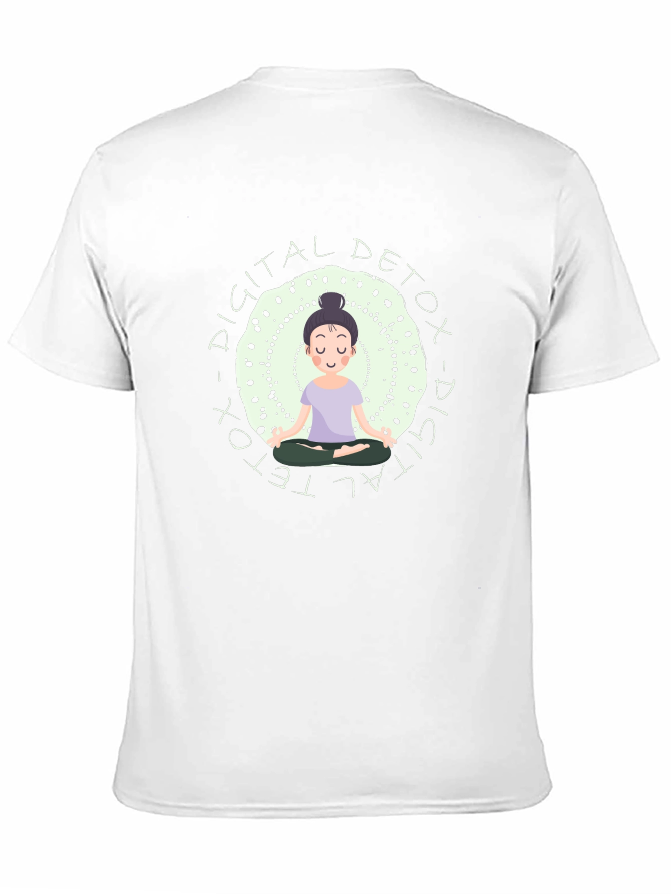 Digital Detox Meditation T-Shirt - Relax & Unplug
