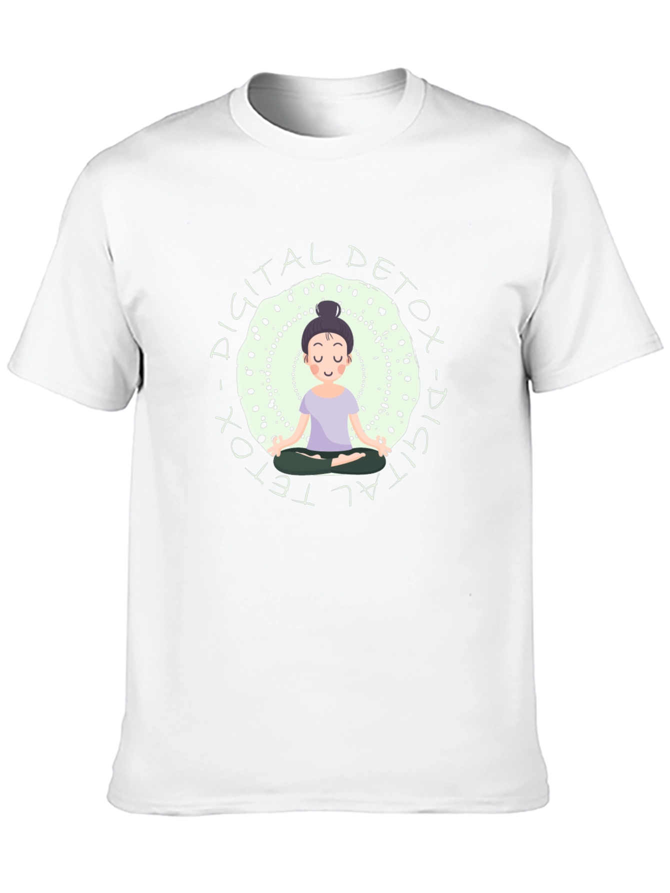 Digital Detox Meditation T-Shirt - Relax & Unplug