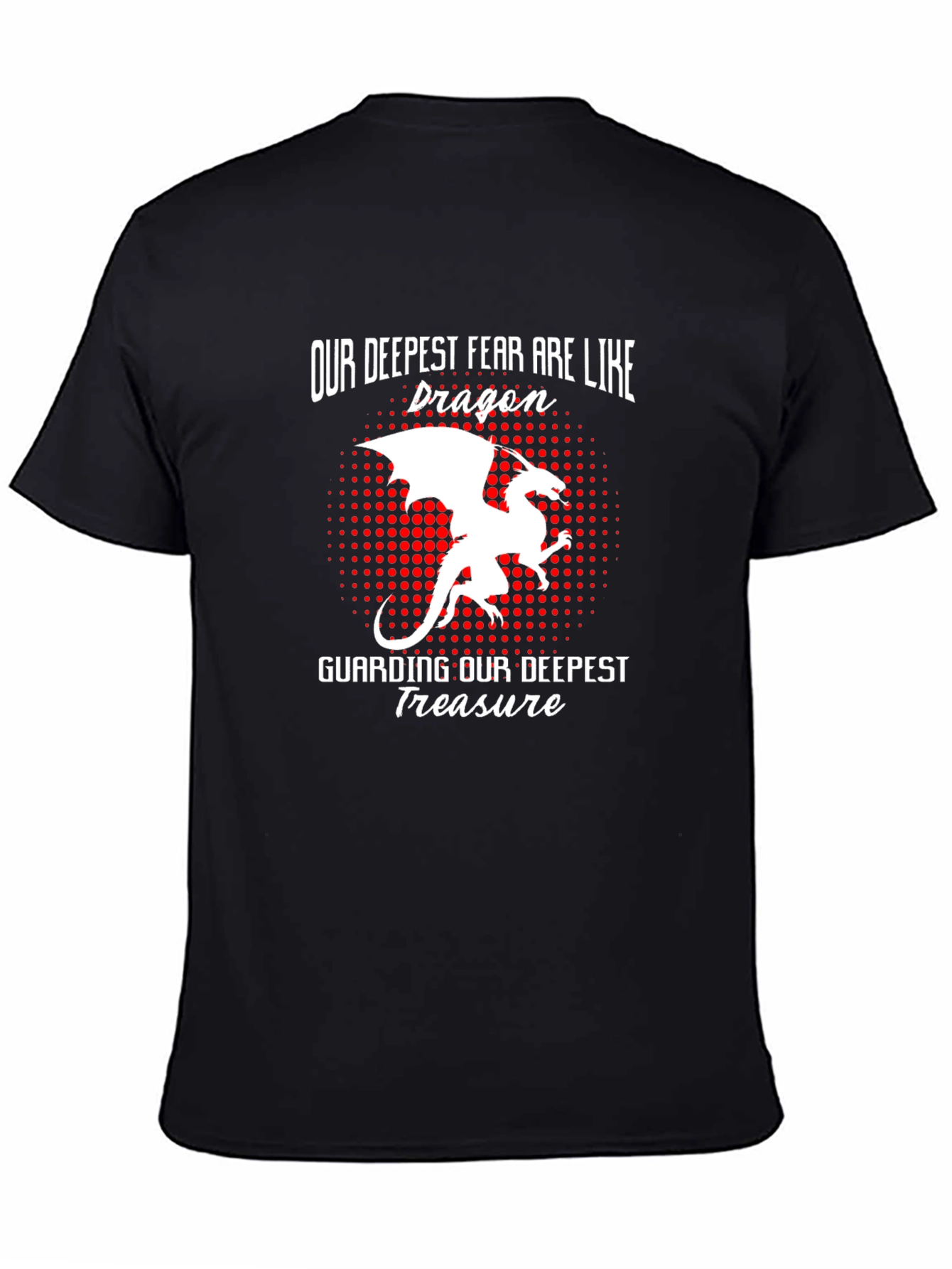 Dragon Treasure Graphic Tee - Fearless Style