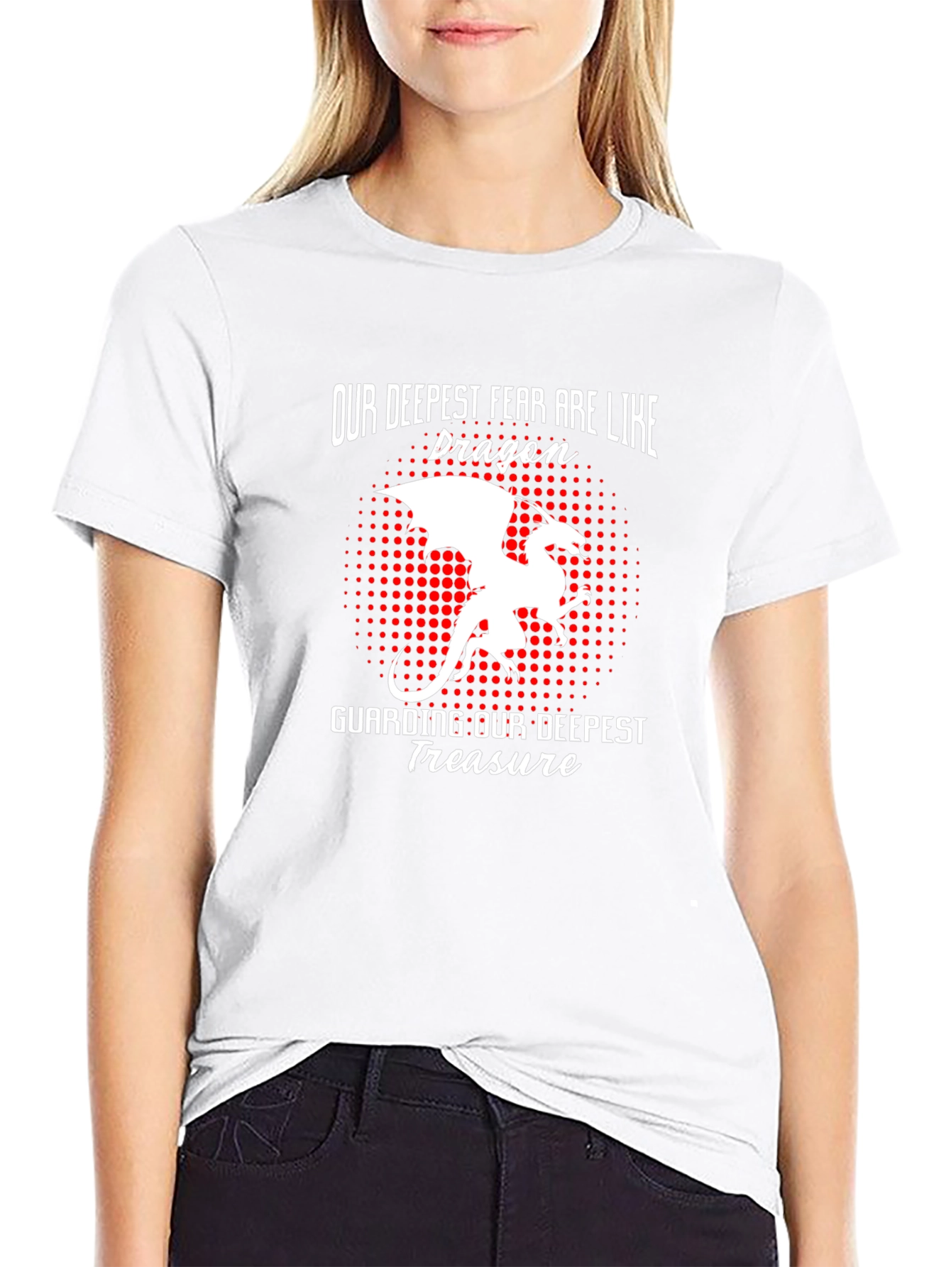 Dragon Treasure Graphic Tee - Fearless Style