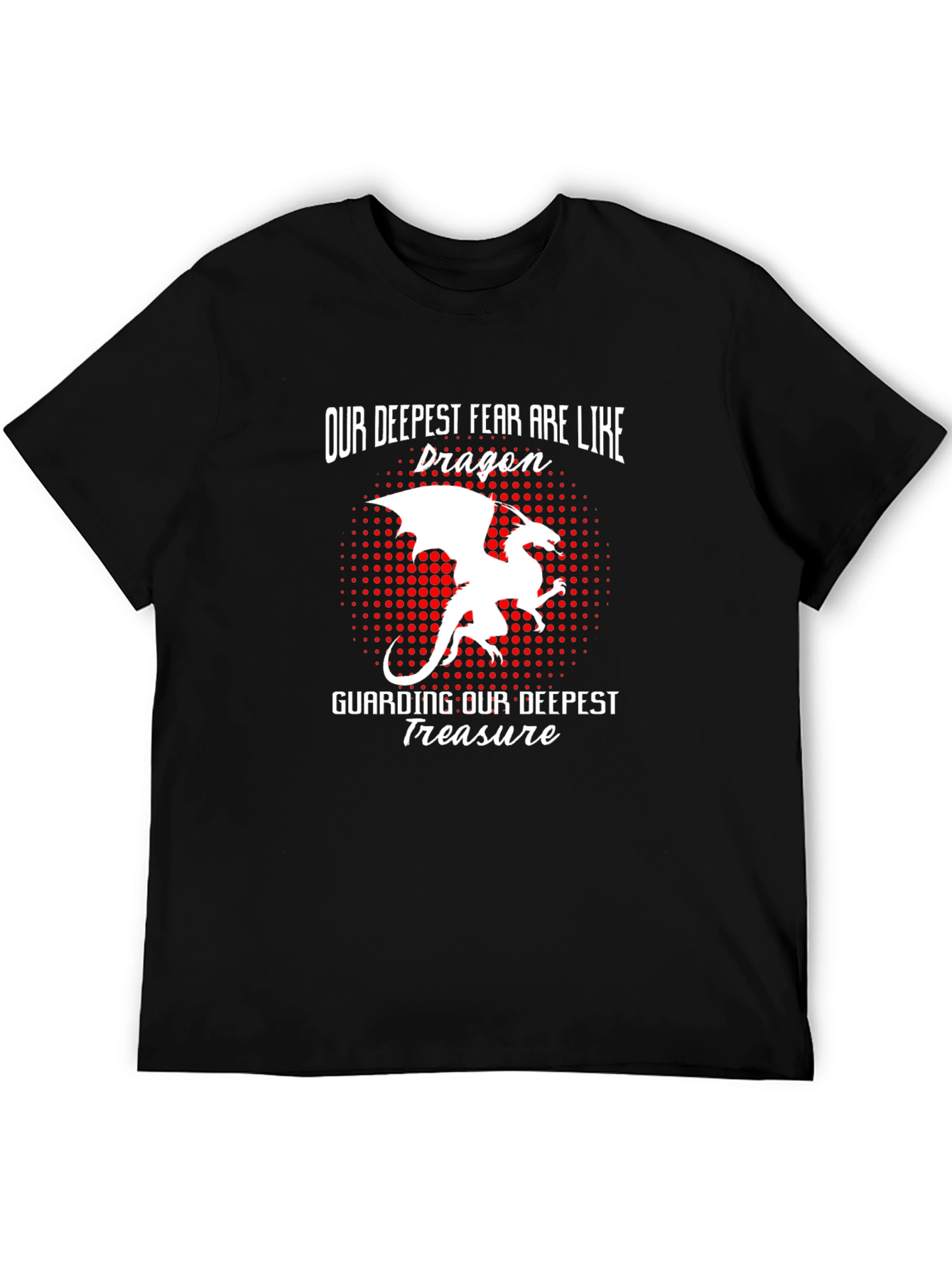 Dragon Treasure Graphic Tee - Fearless Style