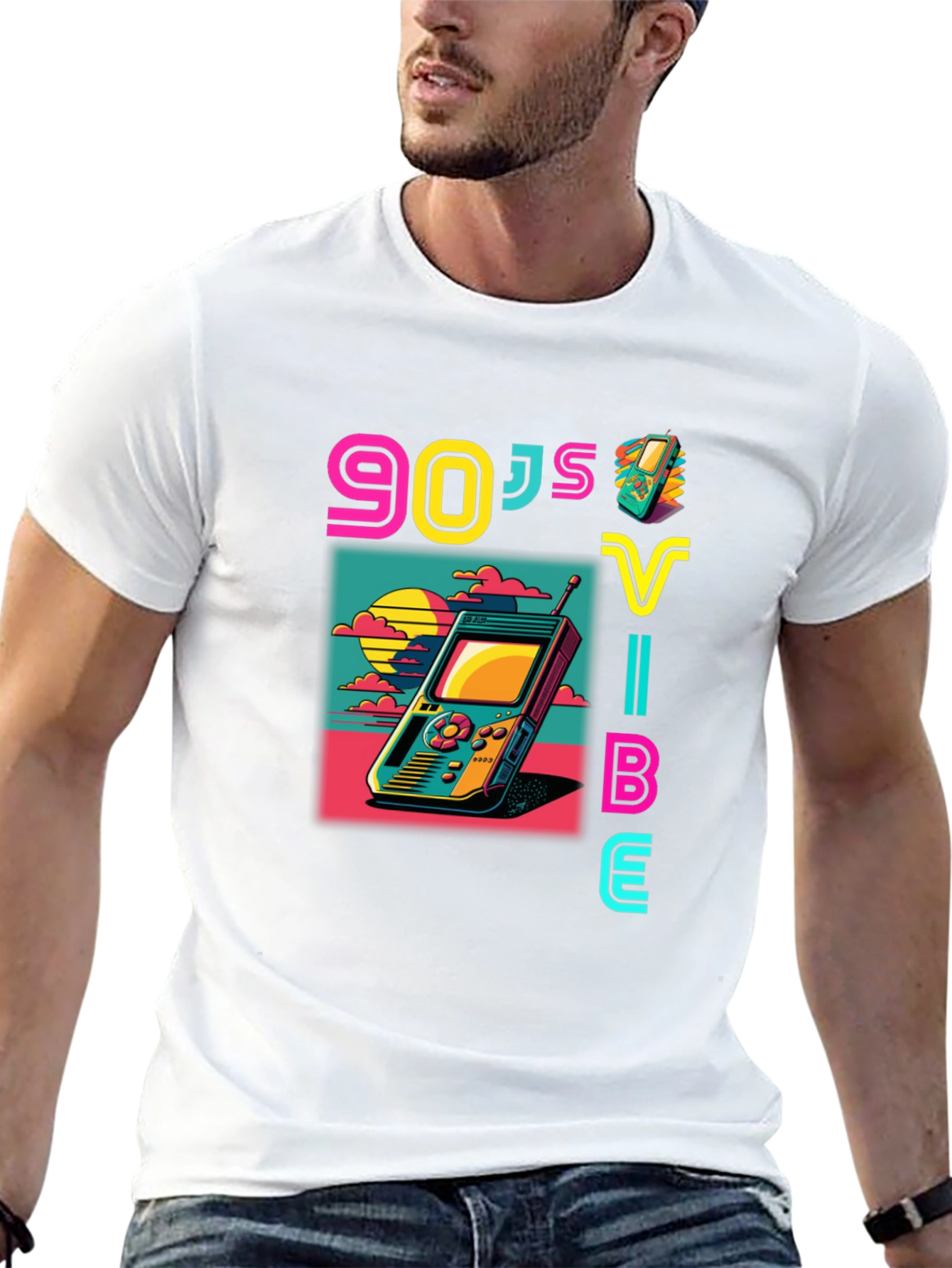 90s Vibe Retro Graphic T-Shirt