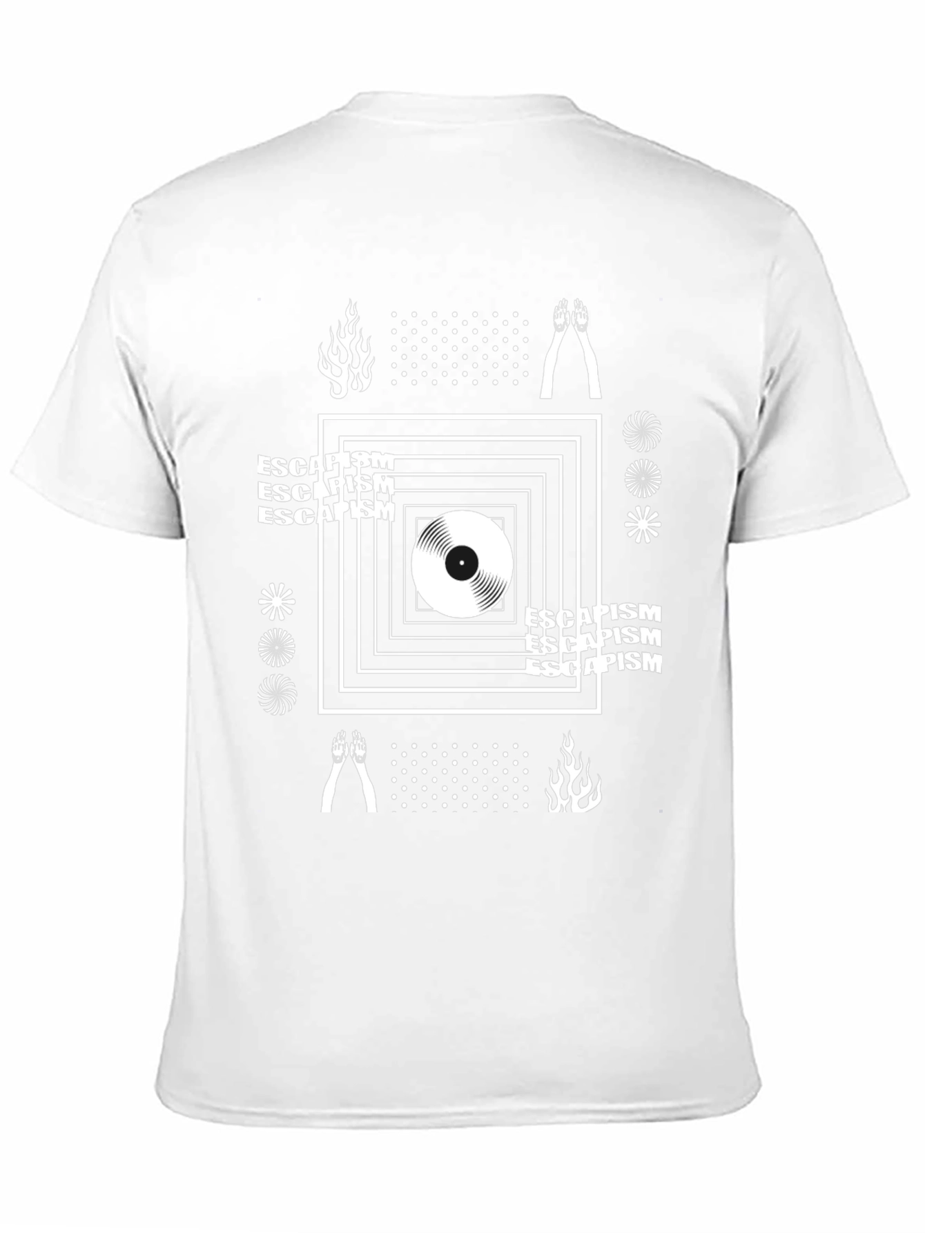 Escapism Graphic Tee - Modern Design Comfort Fit