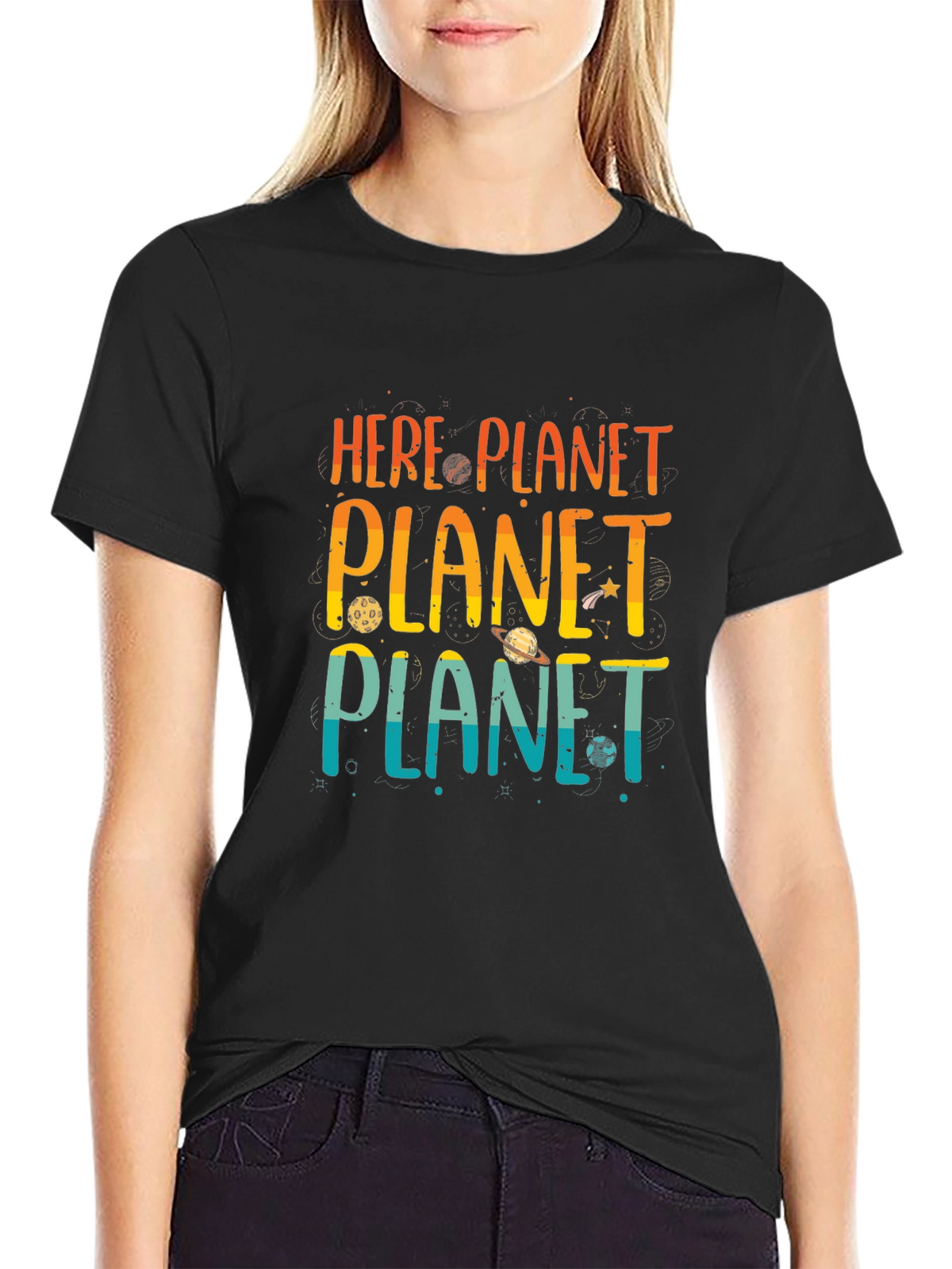 Here Planet Planet Planet T-Shirt