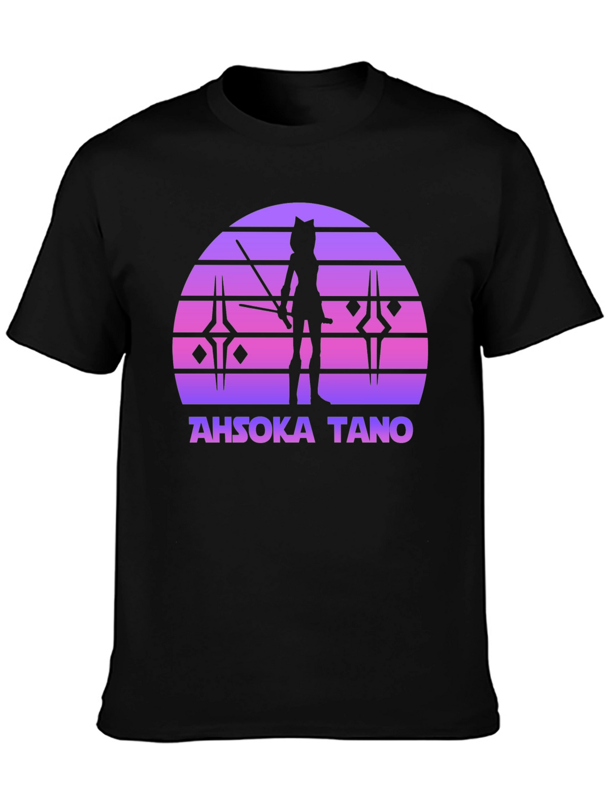 Ahsoka Tano Sunset Graphic T-Shirt