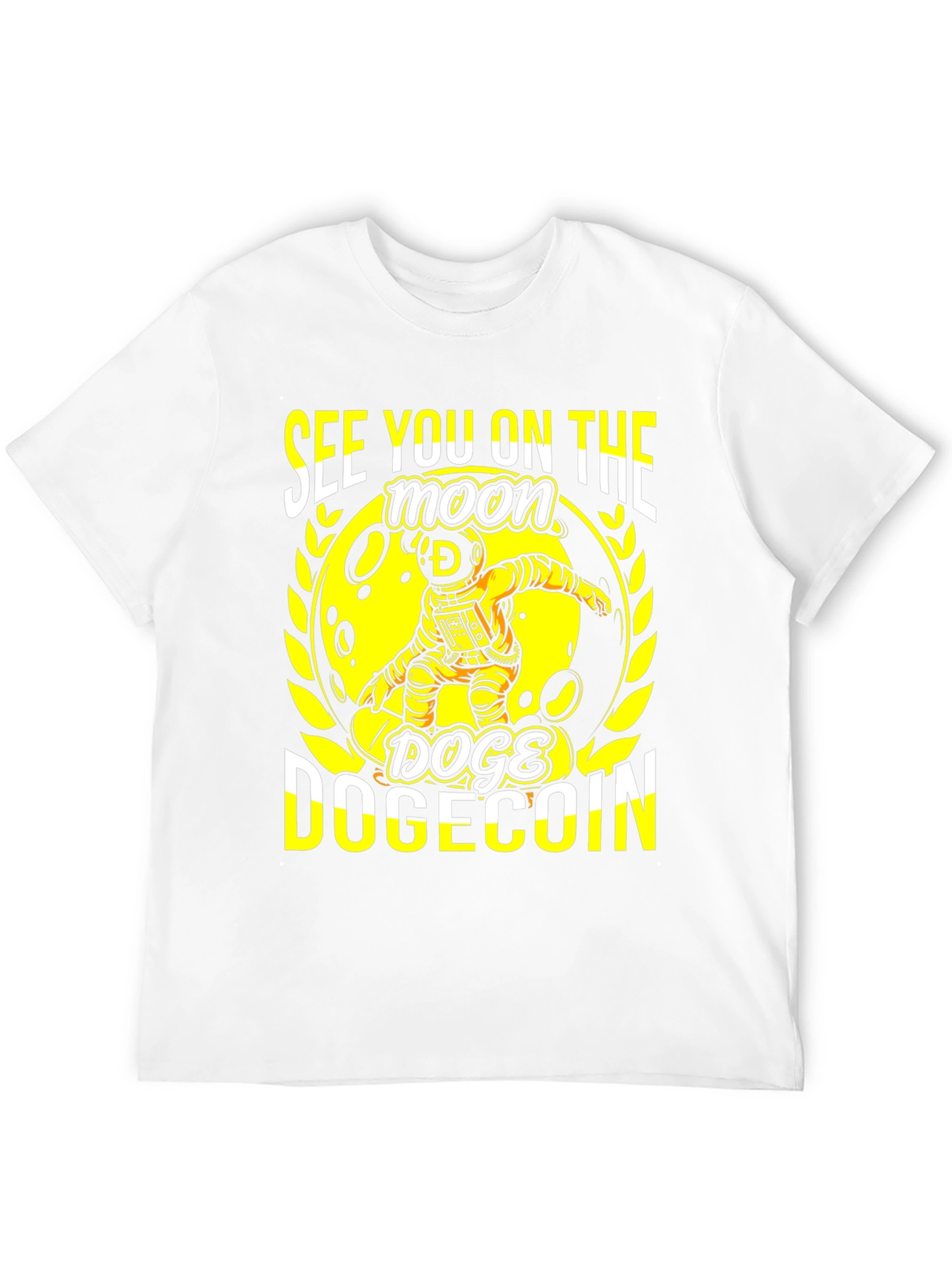 Dogecoin Moon T-Shirt: See You on the Moon!