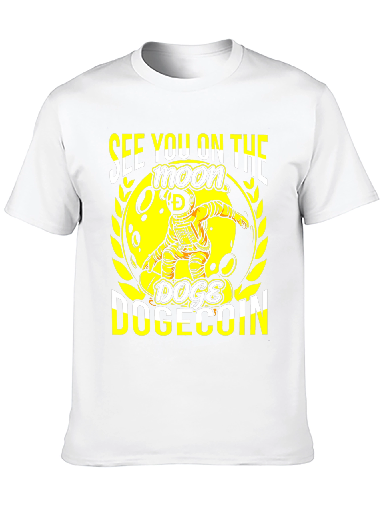 Dogecoin Moon T-Shirt: See You on the Moon!