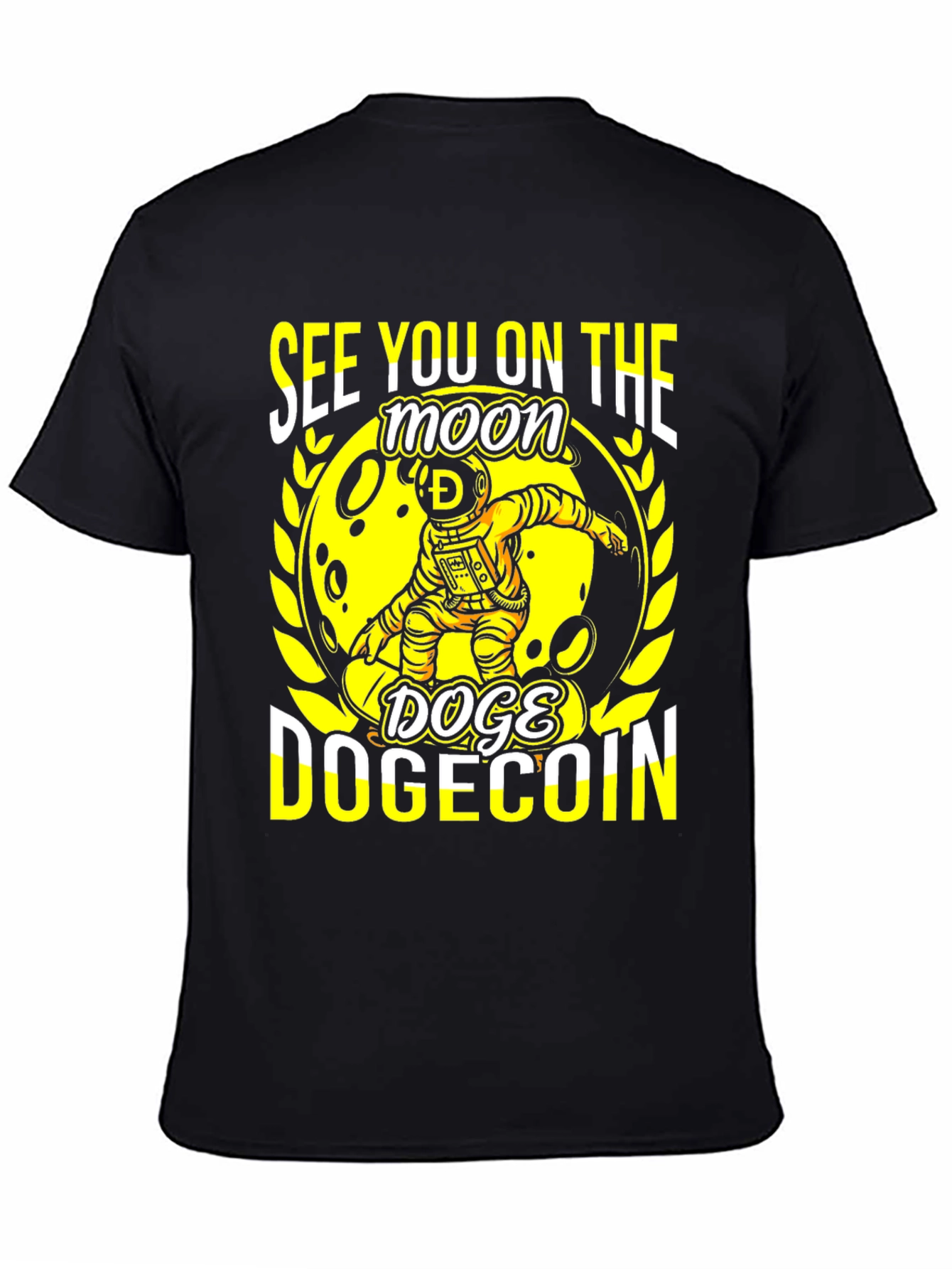 Dogecoin Moon T-Shirt: See You on the Moon!