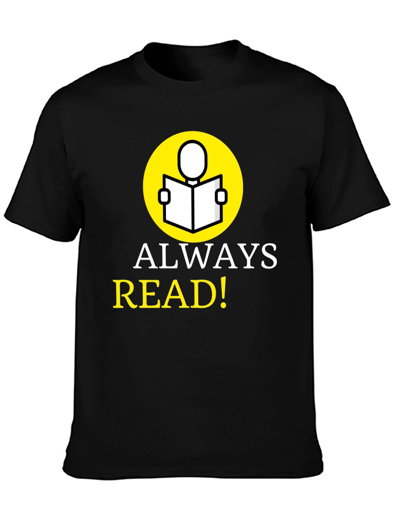 Always Read Black T-Shirt