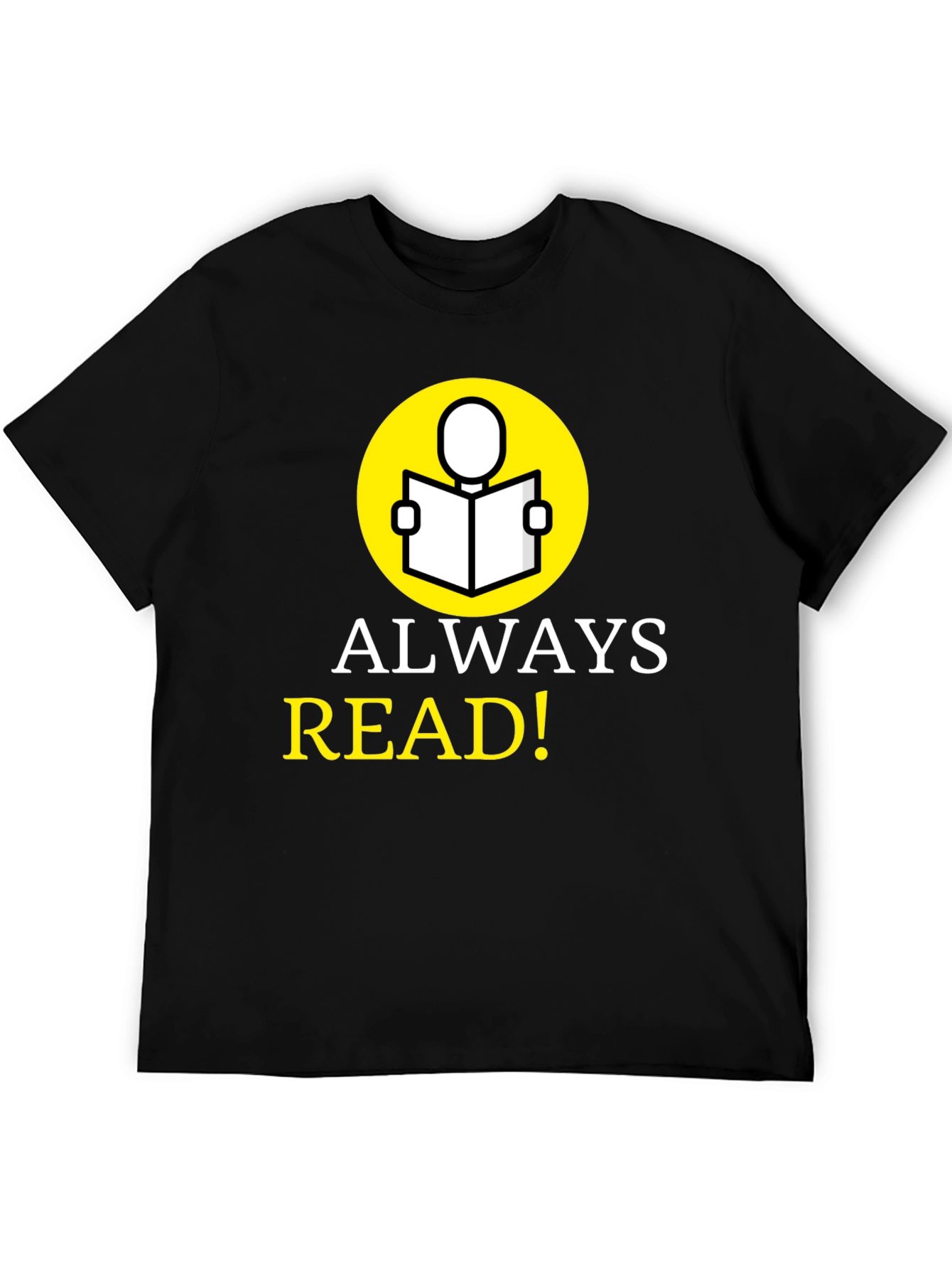 Always Read Black T-Shirt